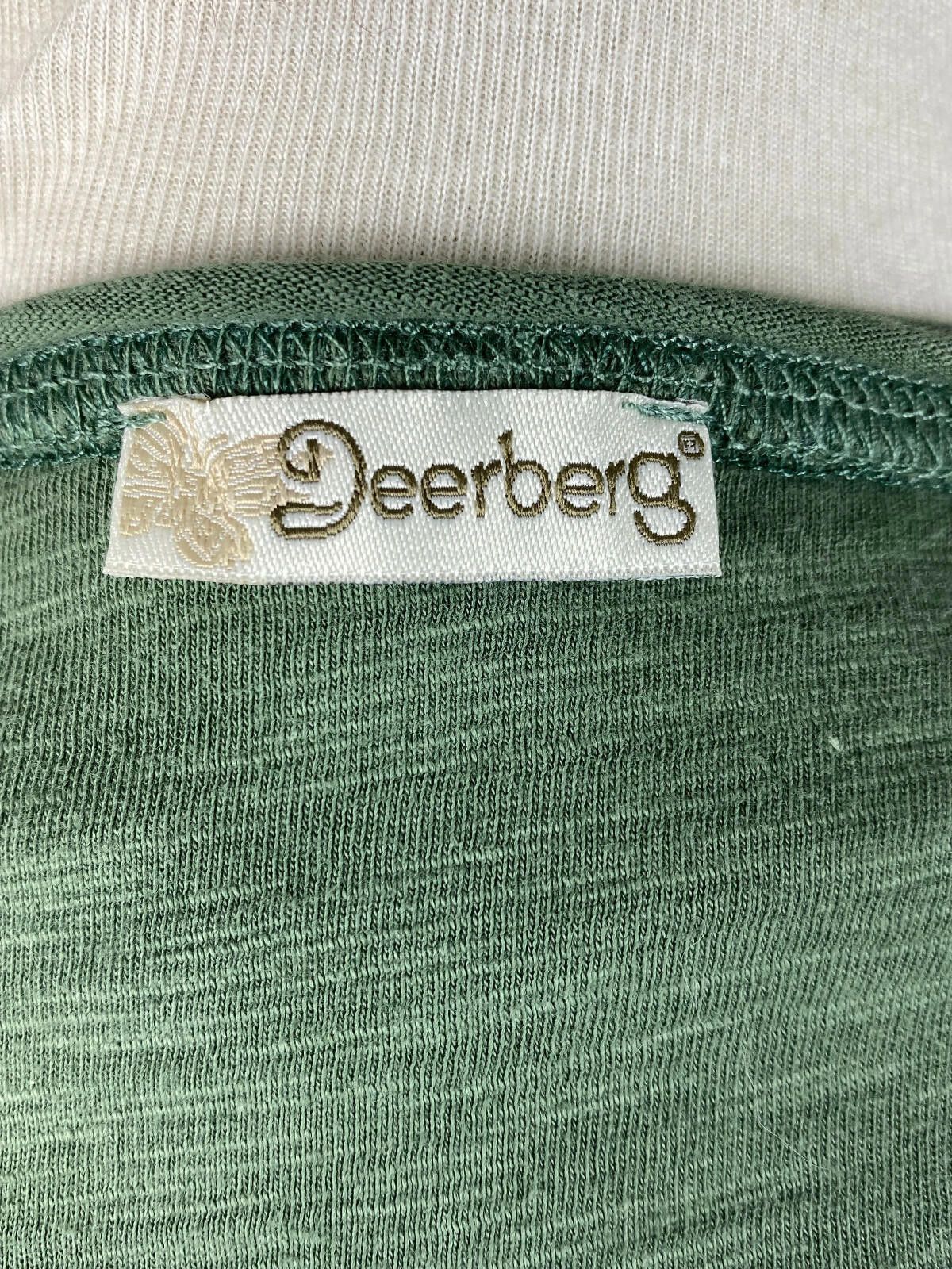 Designer Deerberg by OSKA Green Boat Neck Pullover Jumper Size M Size M / US 6-8 / IT 42-44 - 8 Thumbnail