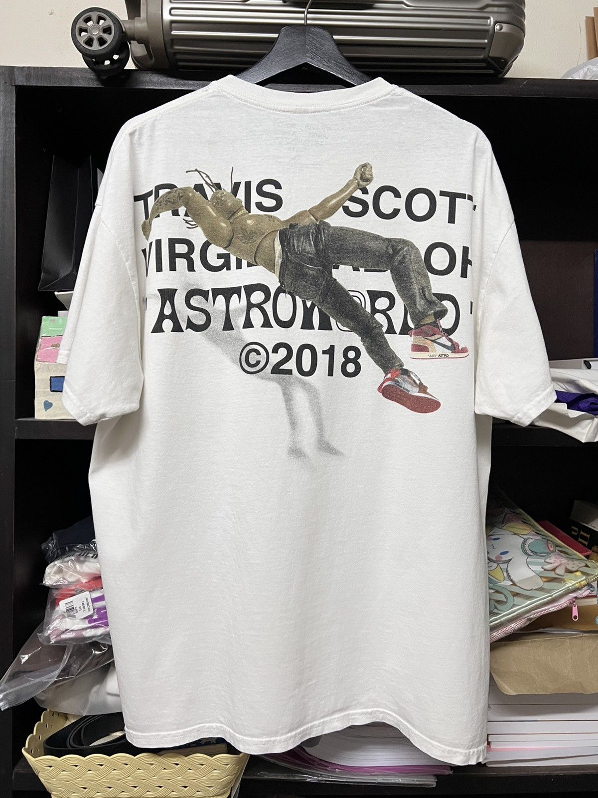 Travis Scott × Virgil Abloh Travis Scott Off white x Air Jordan 1 Chicago (1 of 500) Size US XL / EU 56 / 4 - 6 Thumbnail