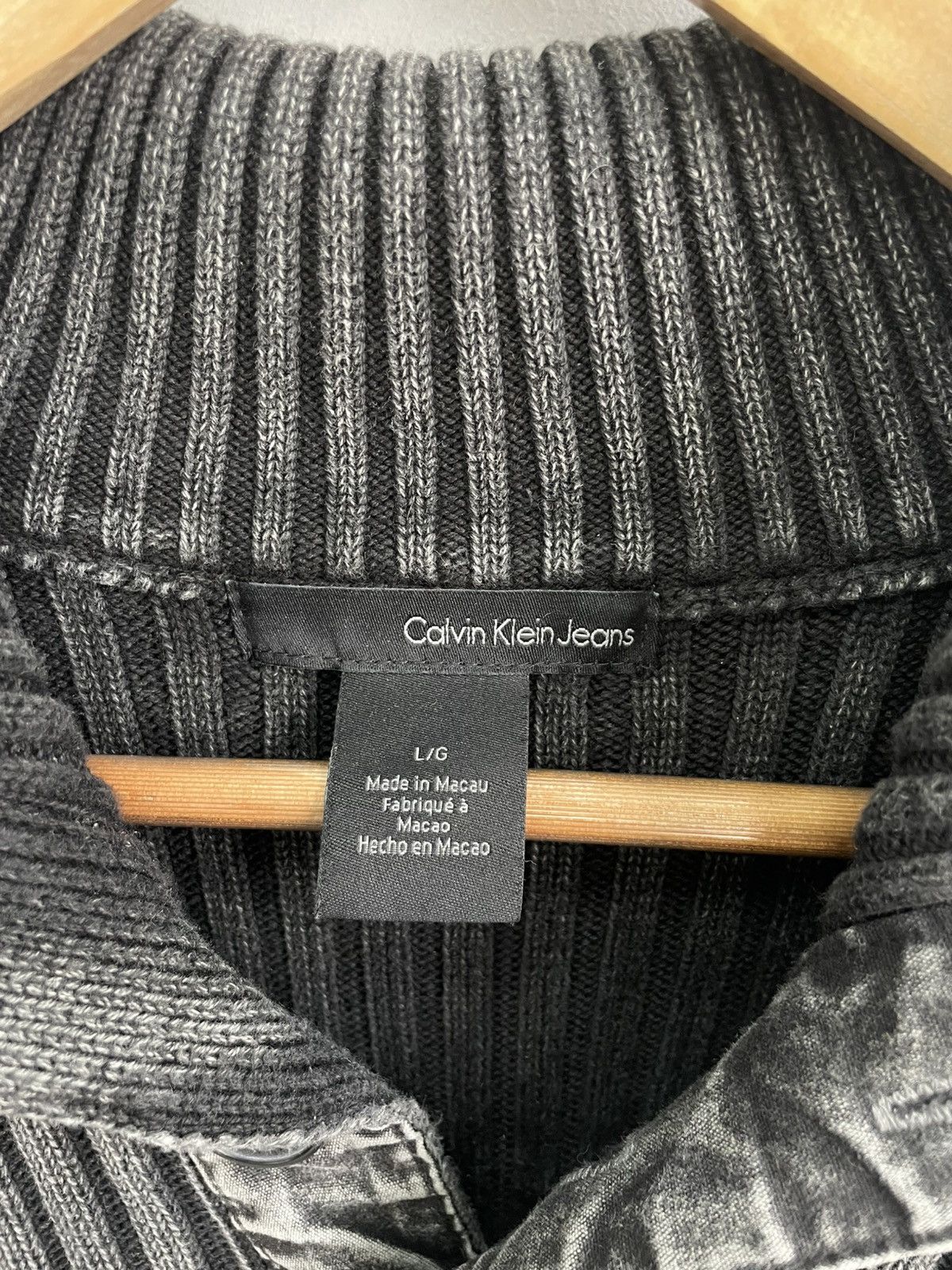 Calvin Klein Rare cotton calvin klein archive washed sweater y2k Size US M / EU 48-50 / 2 - 3 Thumbnail