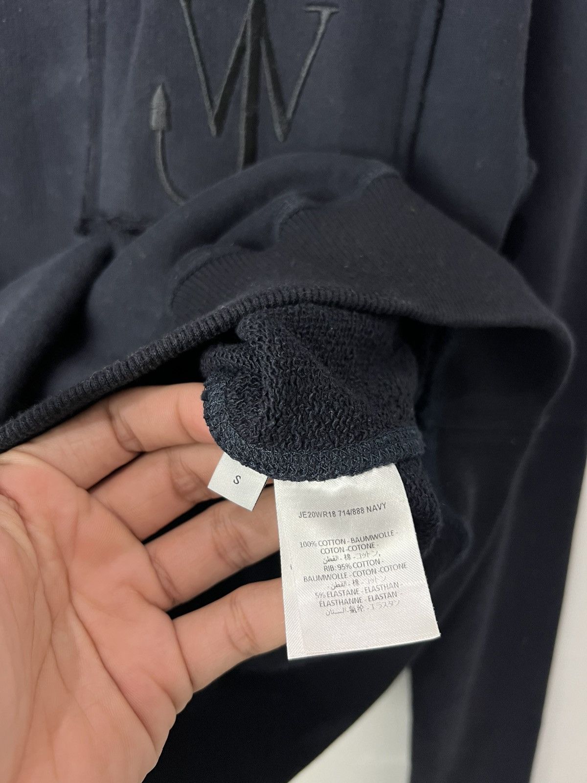 JW Anderson J.W. Anderson Sailor Vibe Navy Sweatshirt Size US S / EU 44-46 / 1 - 5 Thumbnail