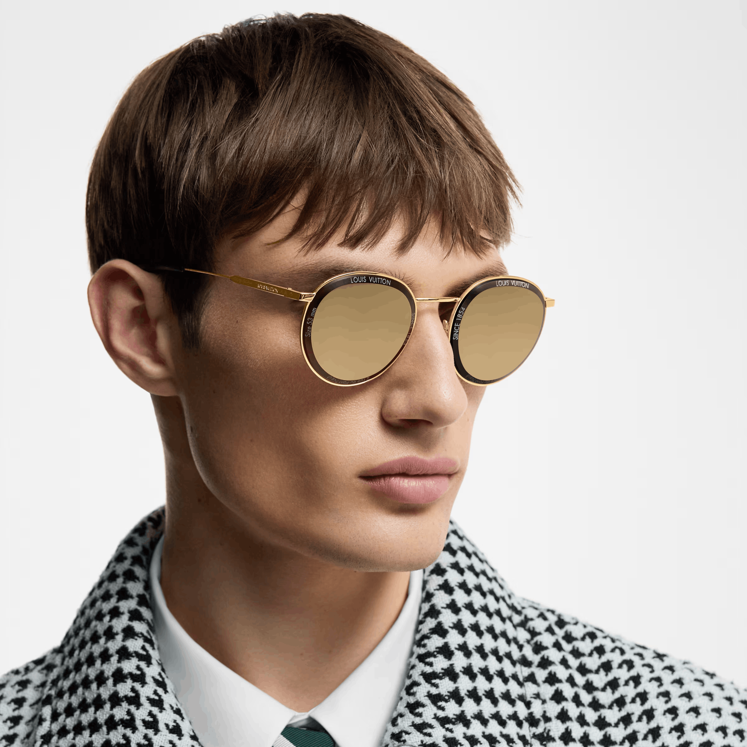 Louis Vuitton LV Super Vision Metal Round Sunglasses Size ONE SIZE - 5 Thumbnail