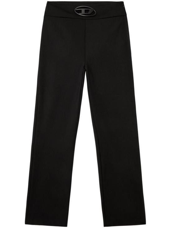 Diesel DIESEL Women Straight Pants A17365 0PHAL9XXA Black Size 26" / US 2 / IT 38 - 1 Thumbnail
