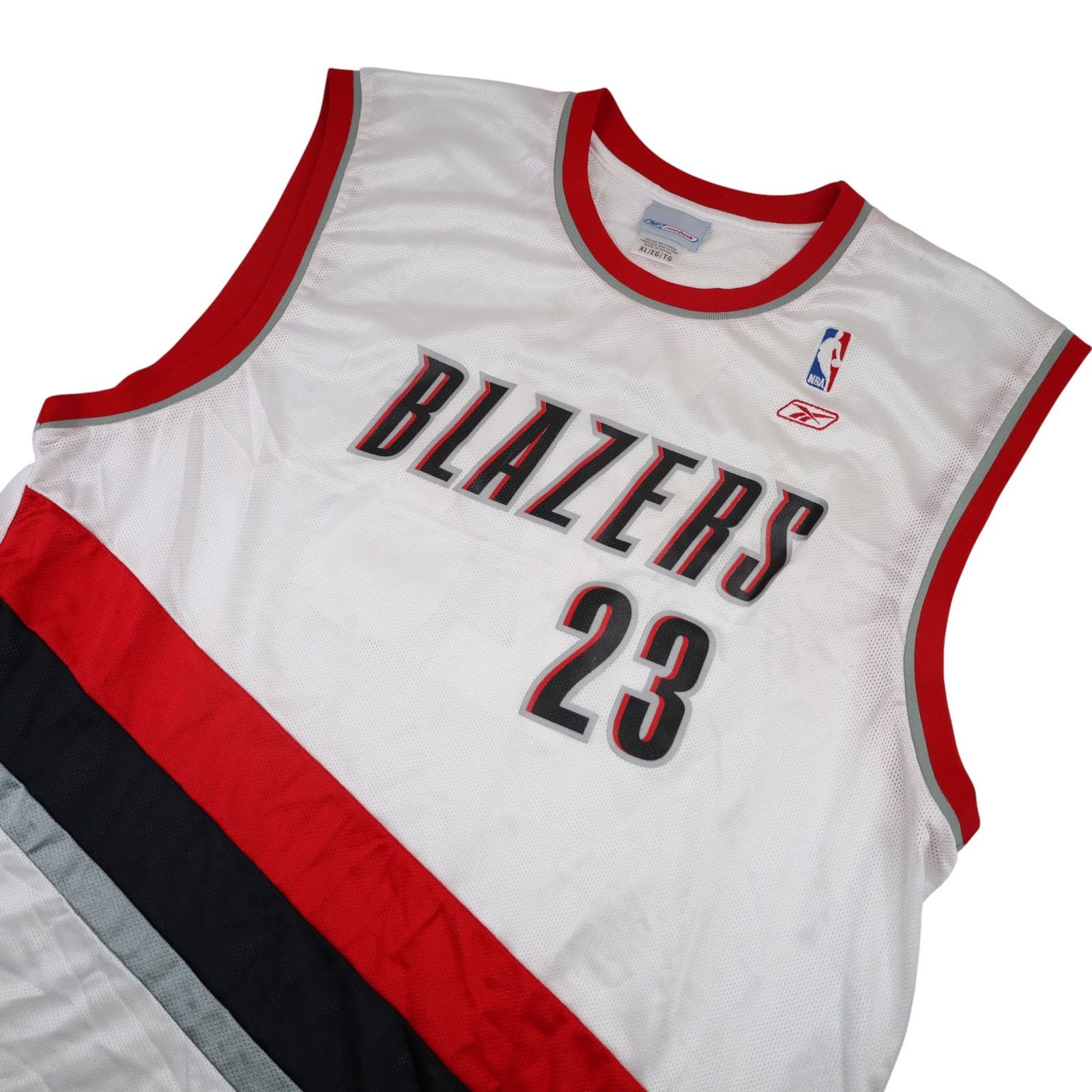 NBA × Reebok × Vintage VTG Reebok Portland Blazers #23 Darius Miles Jersey Size US XL / EU 56 / 4 - 3 Thumbnail