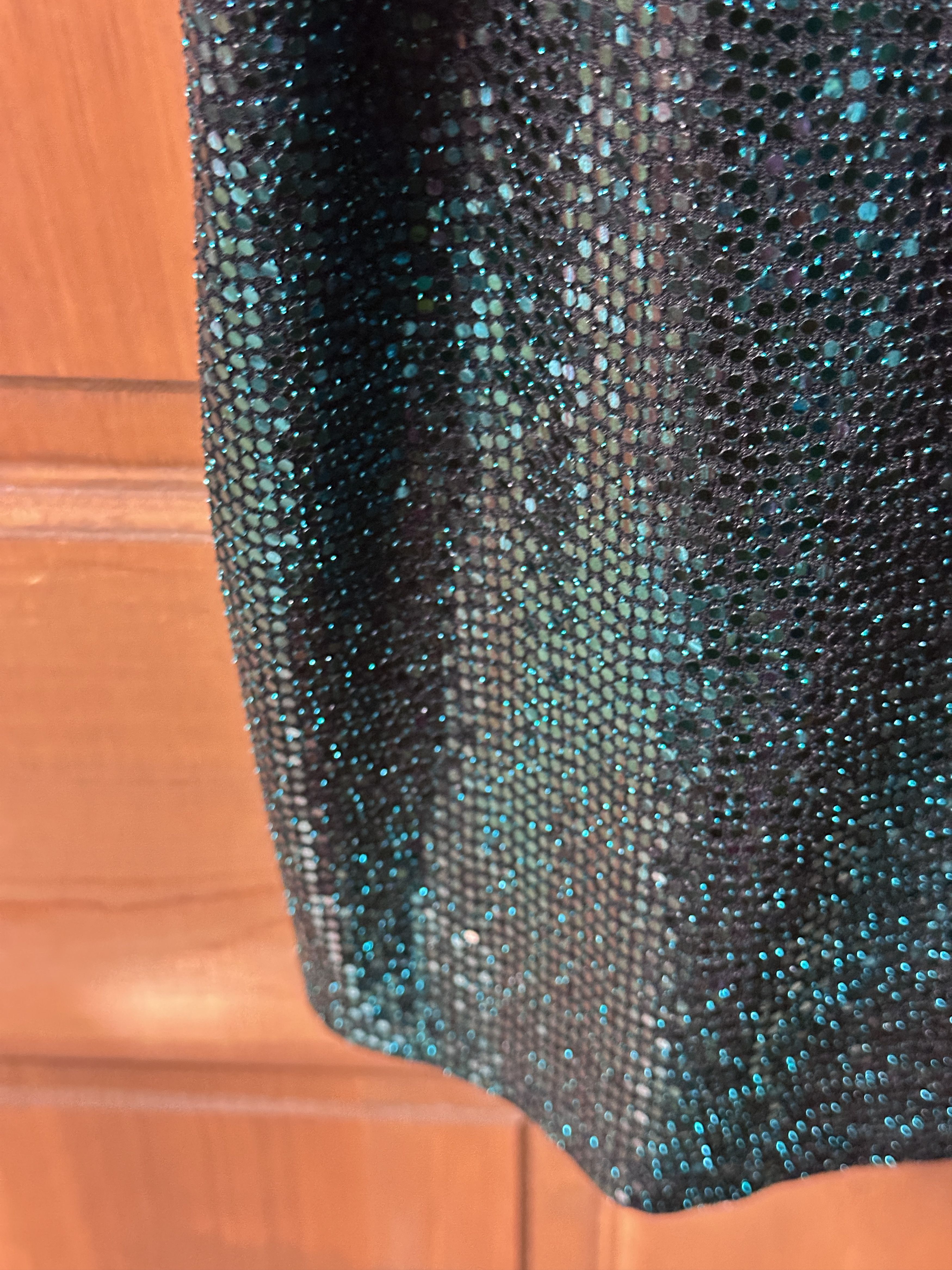 Zara ZARA Women's Green Sequin Top Size Medium Size M / US 6-8 / IT 42-44 - 4 Thumbnail