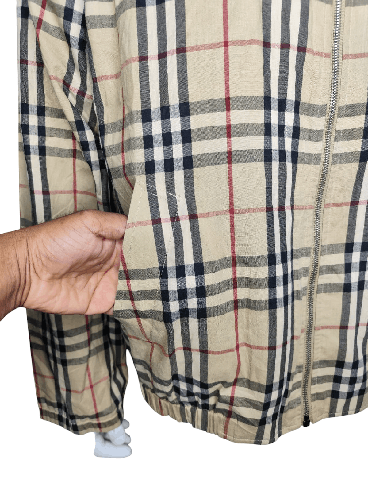 Burberry × Vintage Vintage Burberry nova check reversible jacket Size US L / EU 52-54 / 3 - 5 Thumbnail