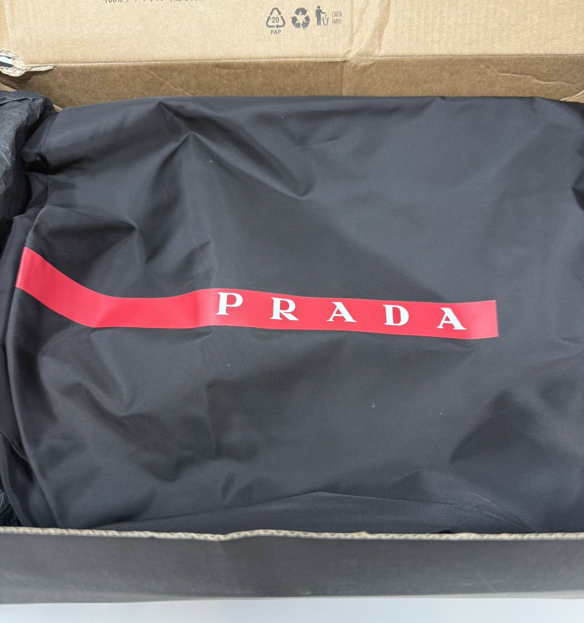 Prada Prada Americas Cup Sneaker Leather Red Size US 8.5 / EU 41-42 - 9 Thumbnail