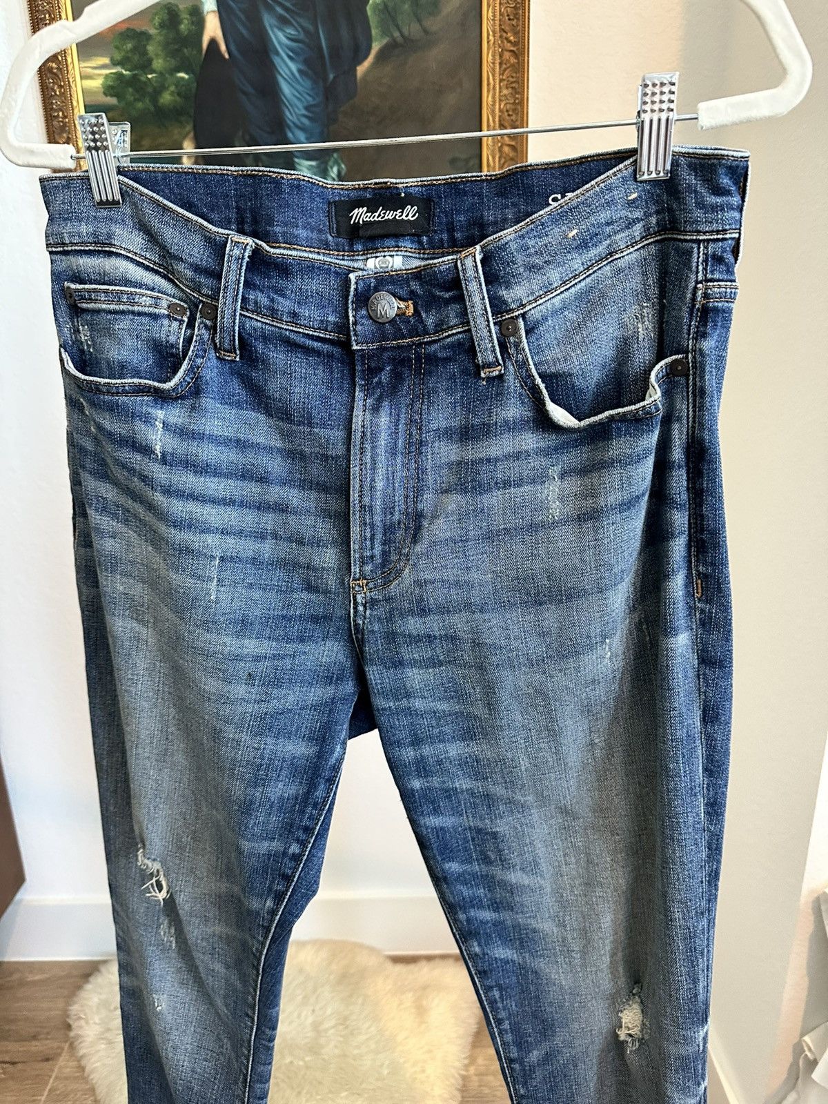 Madewell Madewell - Skinny Jean Size US 33 - 2 Thumbnail