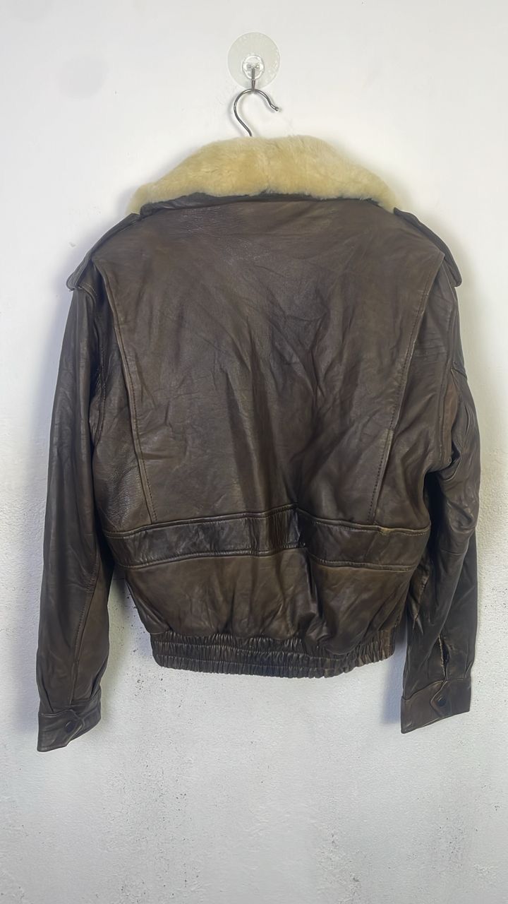 Designer Vintage U.S ARMED FORCES AVIATOR JACKET Size US L / EU 52-54 / 3 - 8 Thumbnail