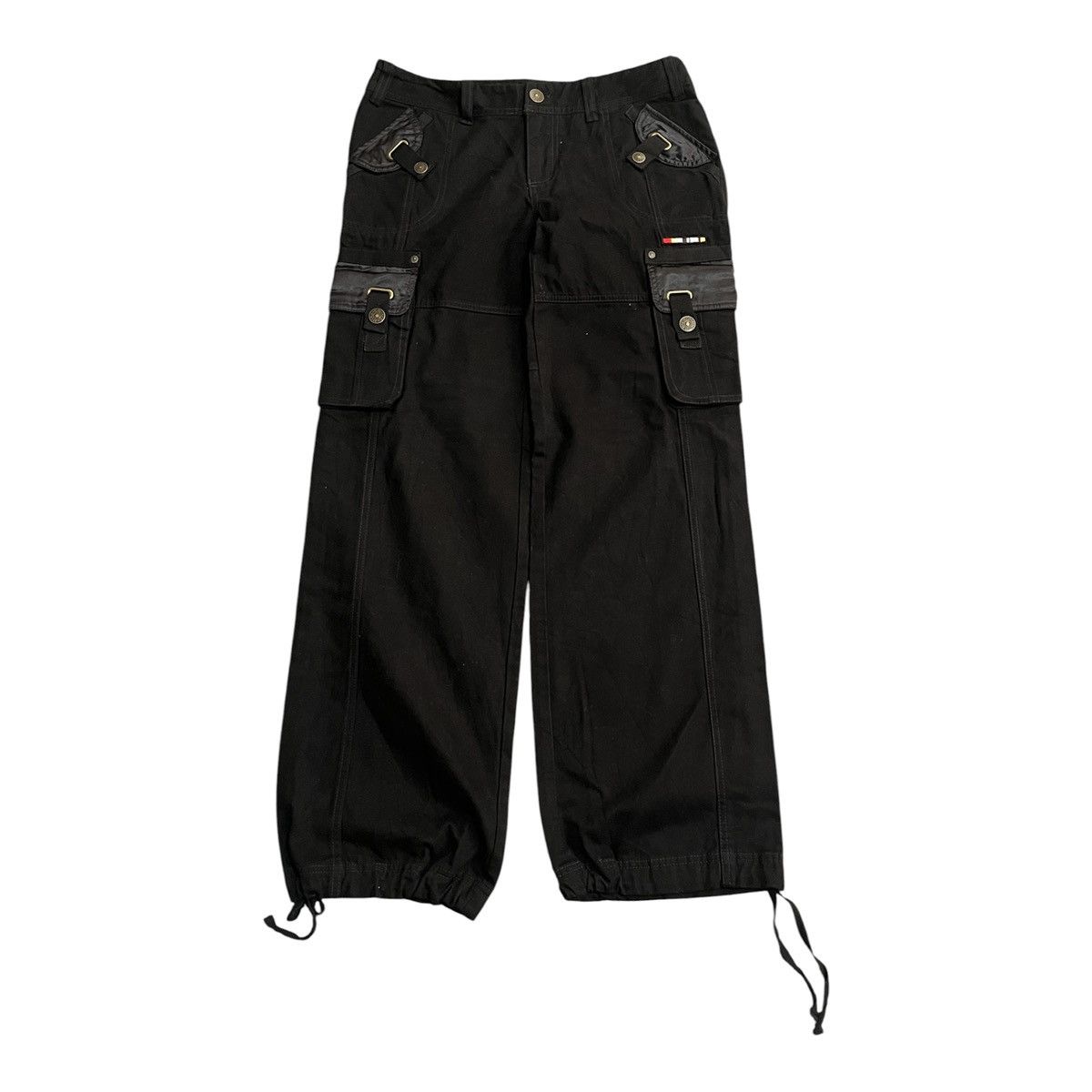 Japanese Brand Vintage Japanese Brand Crux Cargo Black pant size 32 x 30 Size US 32 / EU 48 - 1 Thumbnail