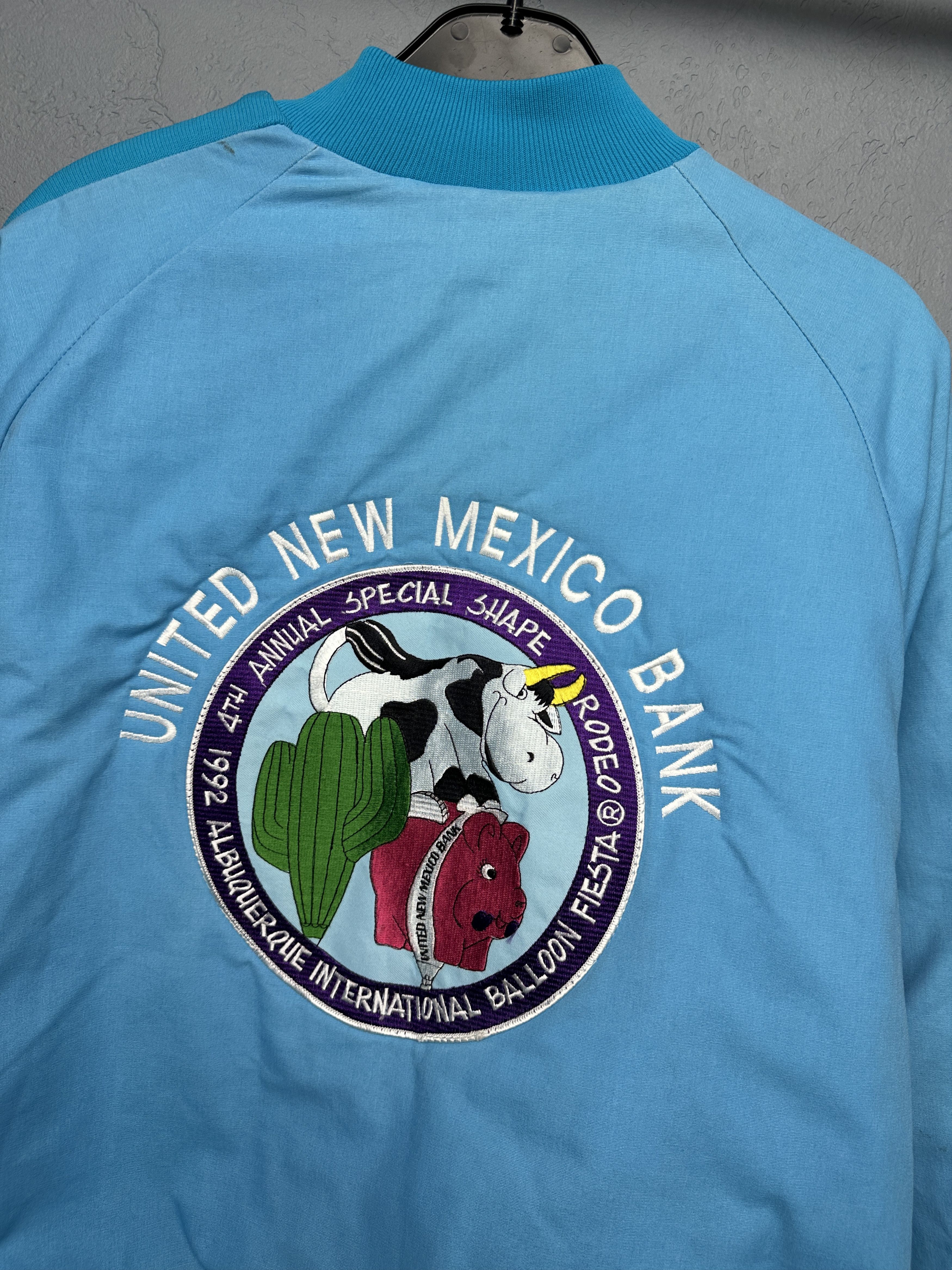 Cowboy Equipment 1992 Vintage Albuquerque Fiesta Special Shape Rodeo Jacket Size US XL / EU 56 / 4 - 2 Thumbnail