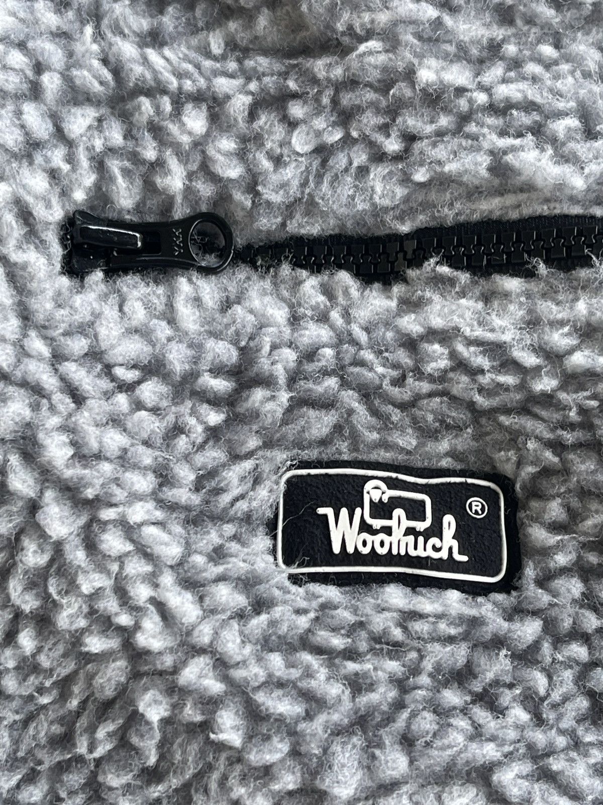 Woolrich Woolen Mills 90s Woolrich Teddy Fleece Jacket Size US L / EU 52-54 / 3 - 10 Thumbnail