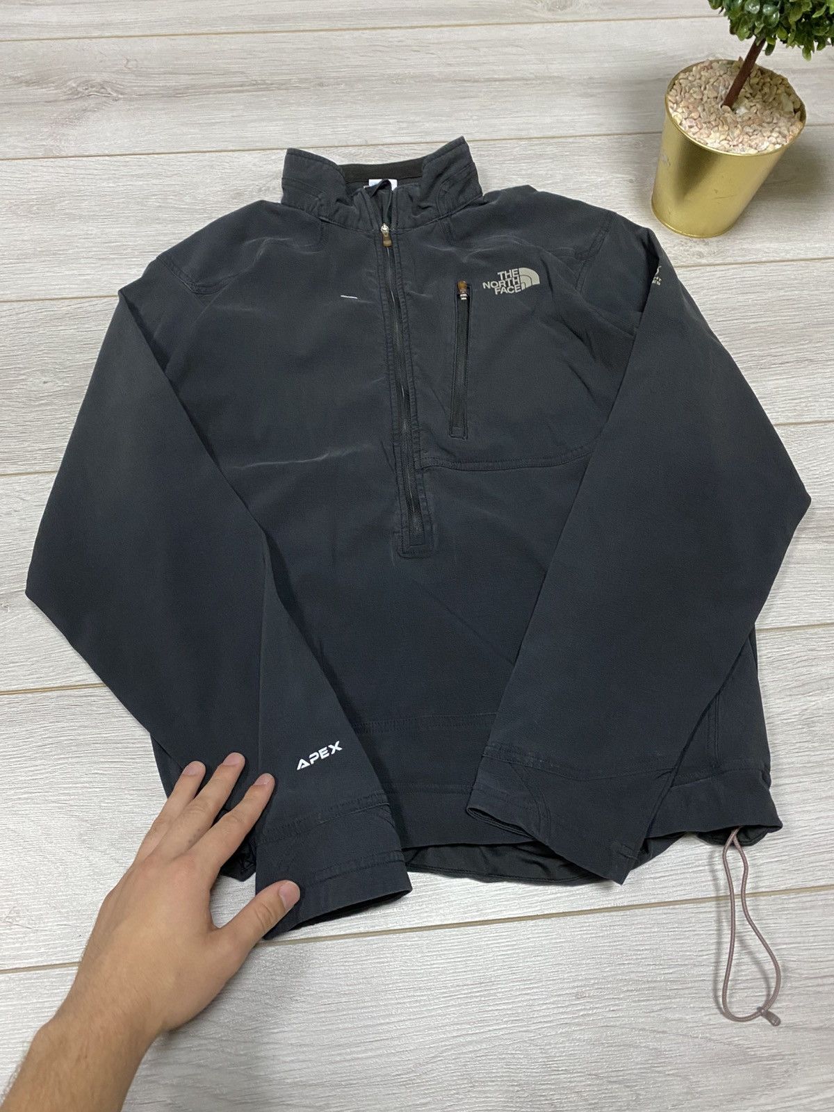 The North Face The North Face 1/3 zip windbreaker jacket vintage softshell Size US L / EU 52-54 / 3 - 10 Thumbnail