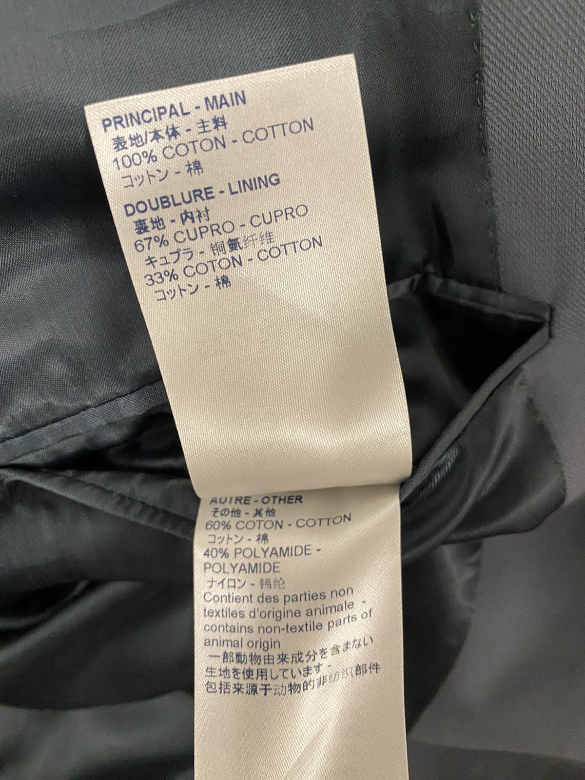 Louis Vuitton Louis Vuitton Notre Dame double breasted blazer jacket 48 Size 48R - 14 Thumbnail