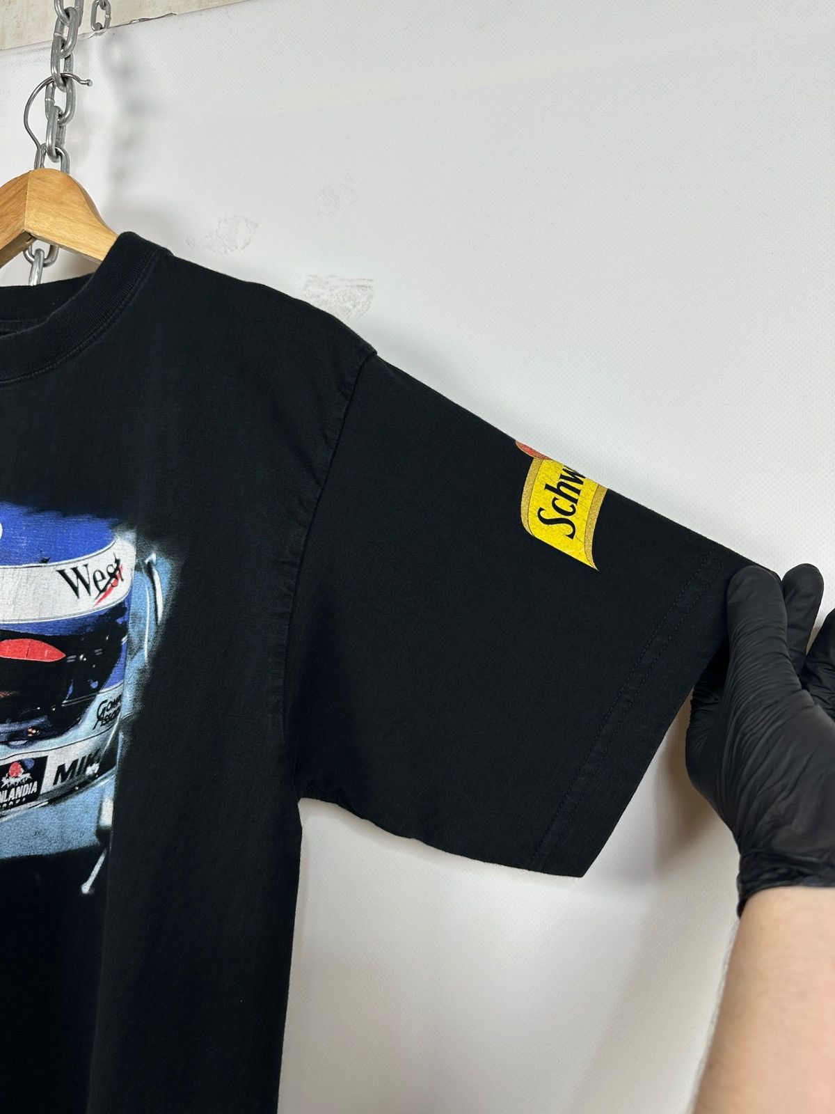 Mercedes-Benz Vintage Mika Hakkinen McLaren Mercedes West F1 Racing Shirt Size US M / EU 48-50 / 2 - 8 Thumbnail