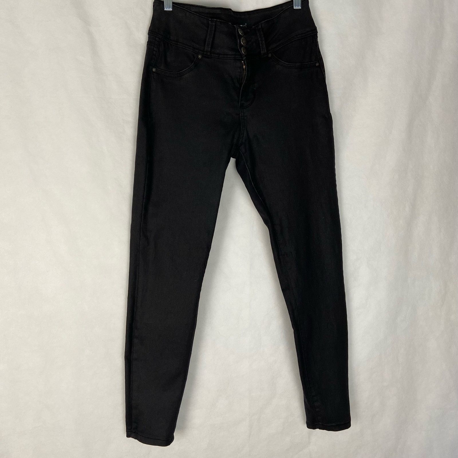 Other Wallflower Shimmer Black Jeans Size 11 Size 30" / US 8 / IT 44 - 1 Thumbnail