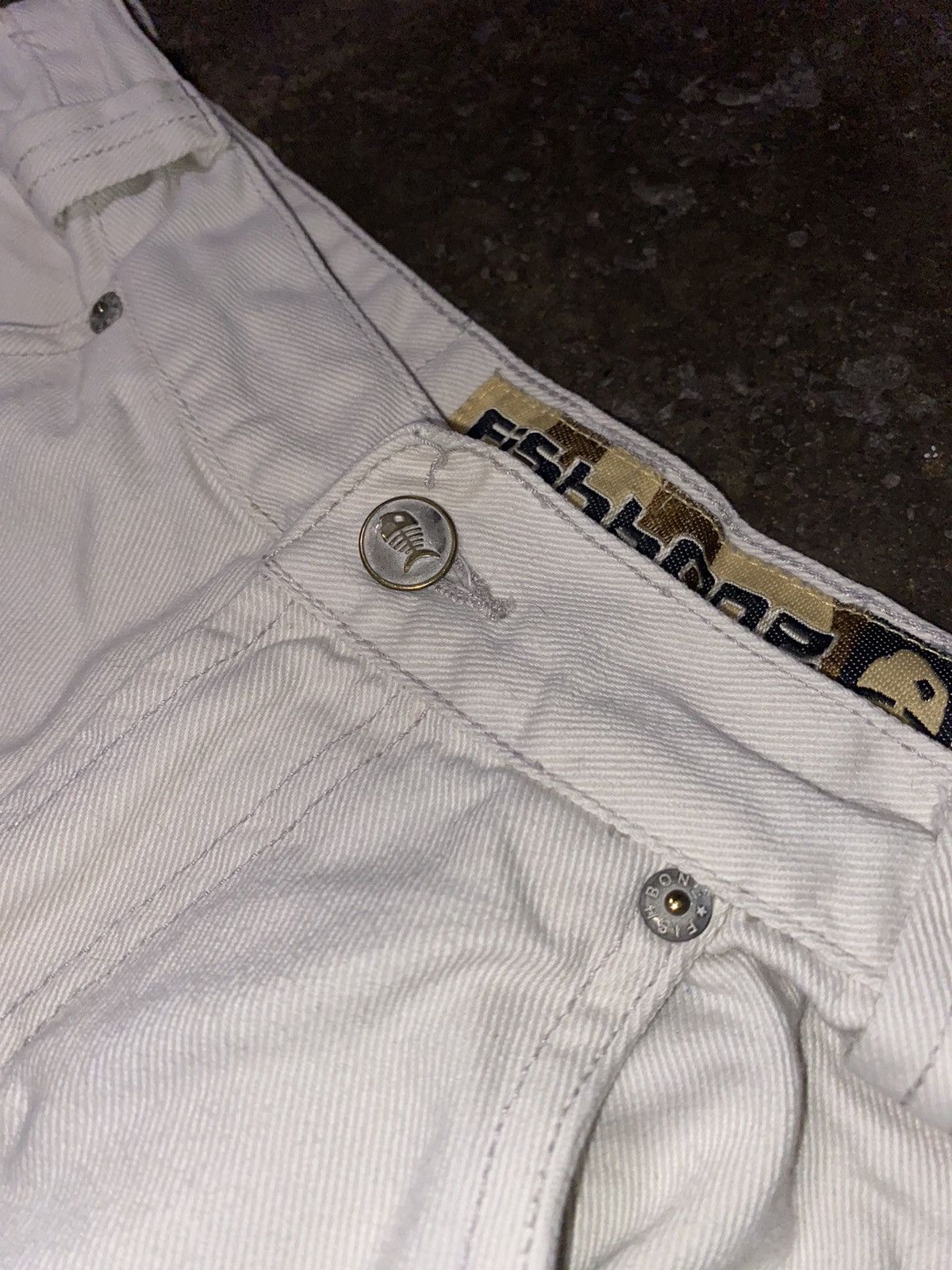 Japanese Brand × Vintage Vintage Fishbone Skate Baggy Wide Leg Cargo Pants y2k Pocket Size US 30 / EU 46 - 8 Thumbnail