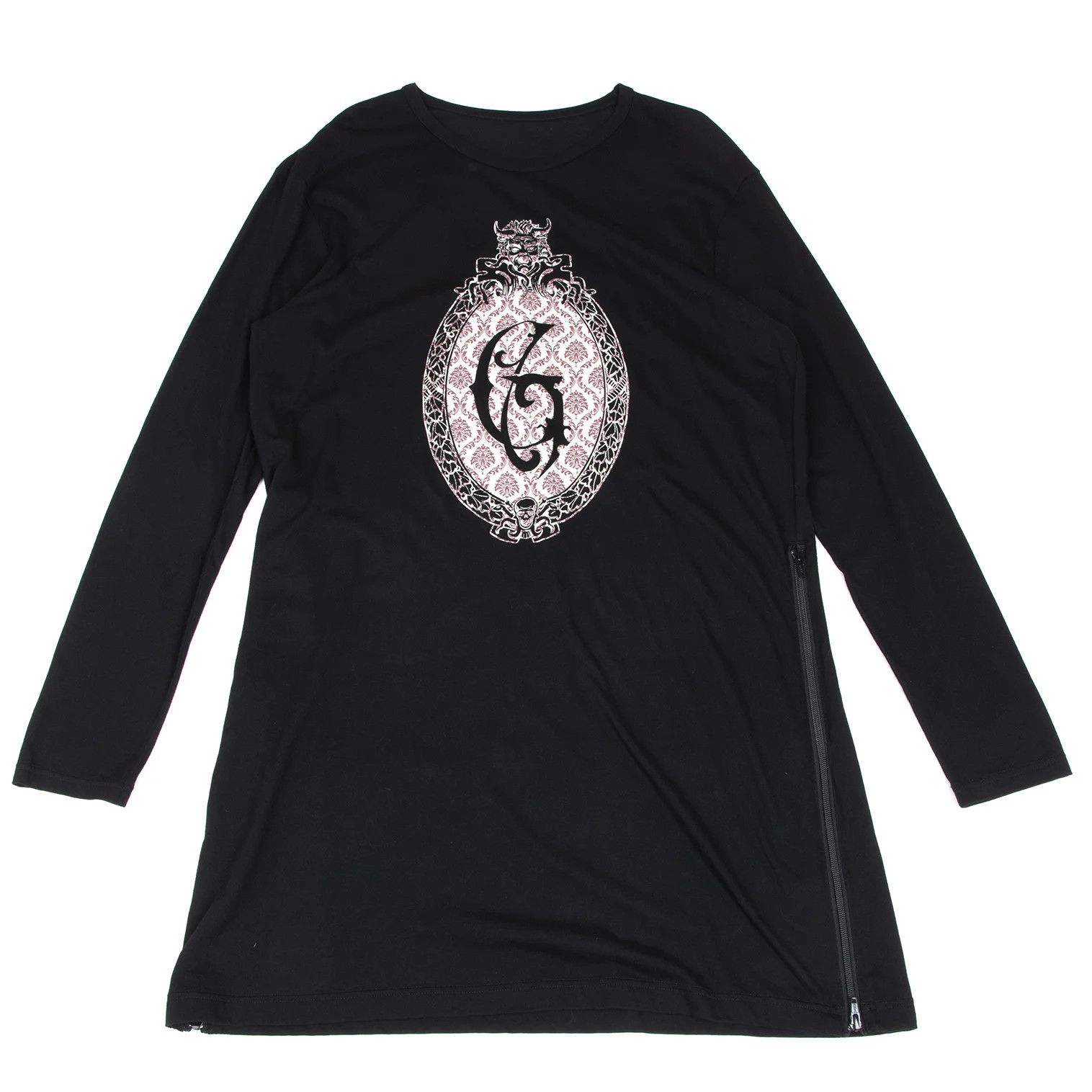 Yohji Yamamoto × The Haunted Mansion Zip Print Cut Sewn Shirt Size US M / EU 48-50 / 2 - 1 Thumbnail