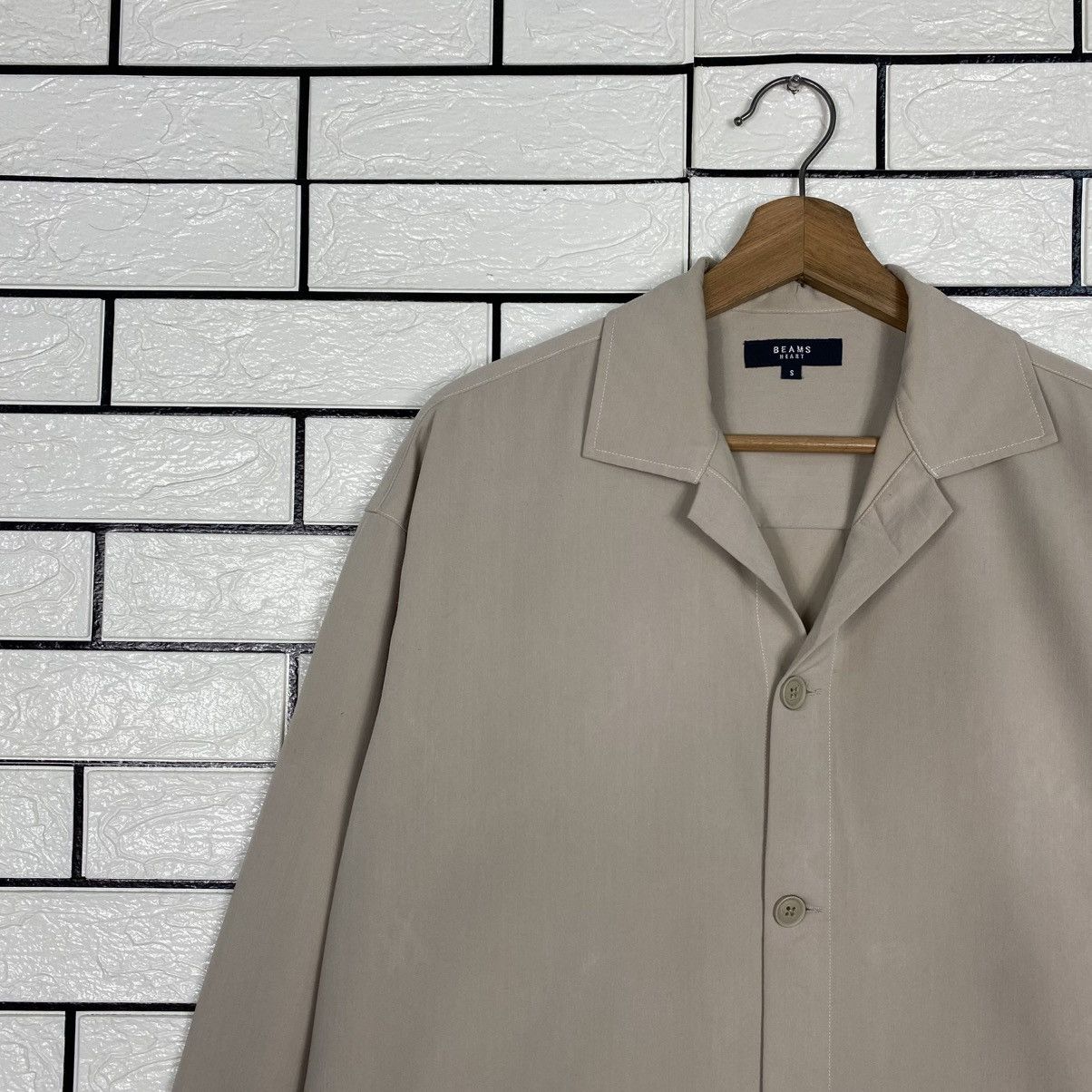 Beams Japan 📌Vintage Button Jacket Beams Heart Size US S / EU 44-46 / 1 - 6 Thumbnail