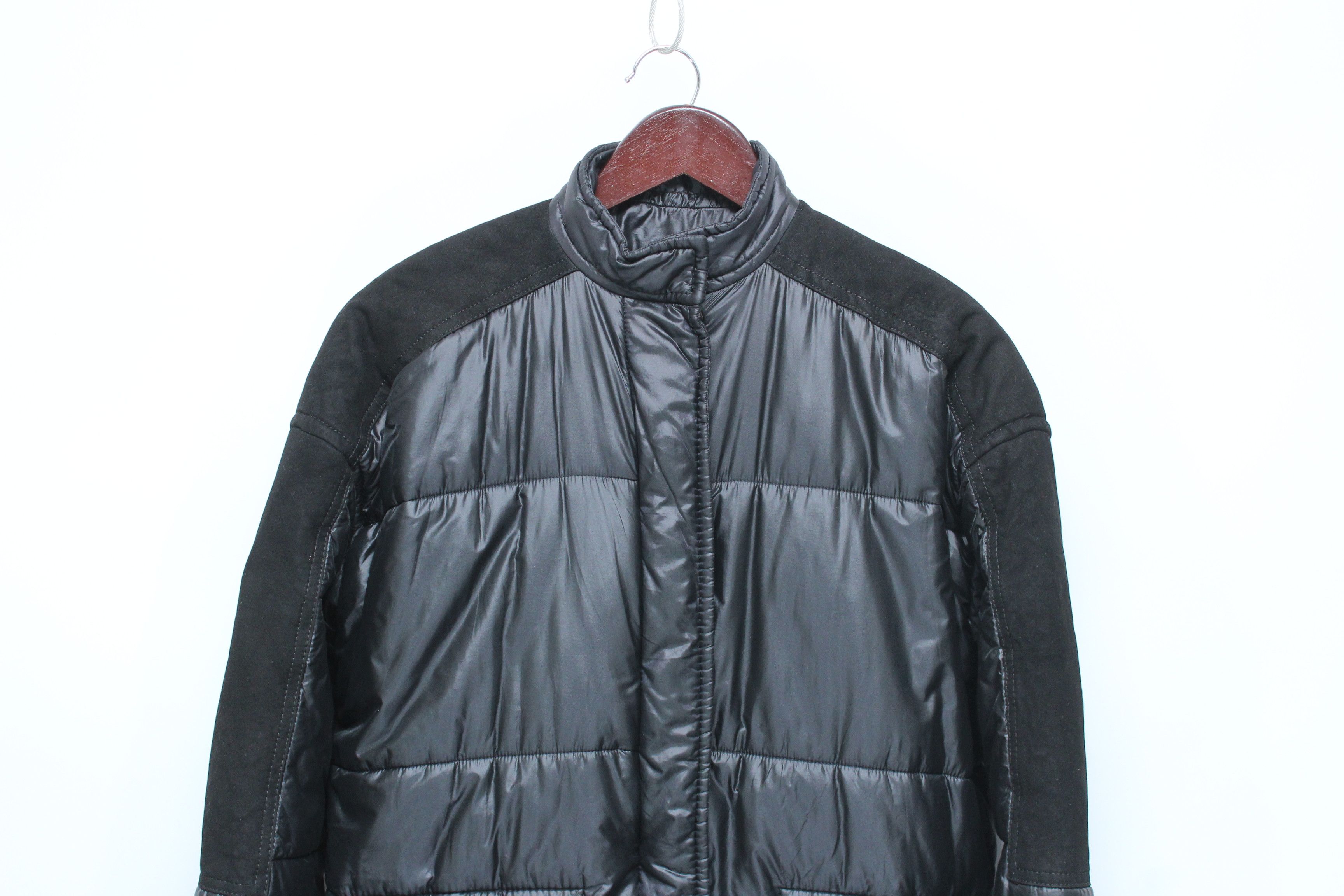 Haider Ackermann FW19 Haider Ackermann Quilted Nylon Suede Panel Jacket Sz 34 Size XS / US 0-2 / IT 36-38 - 6 Thumbnail