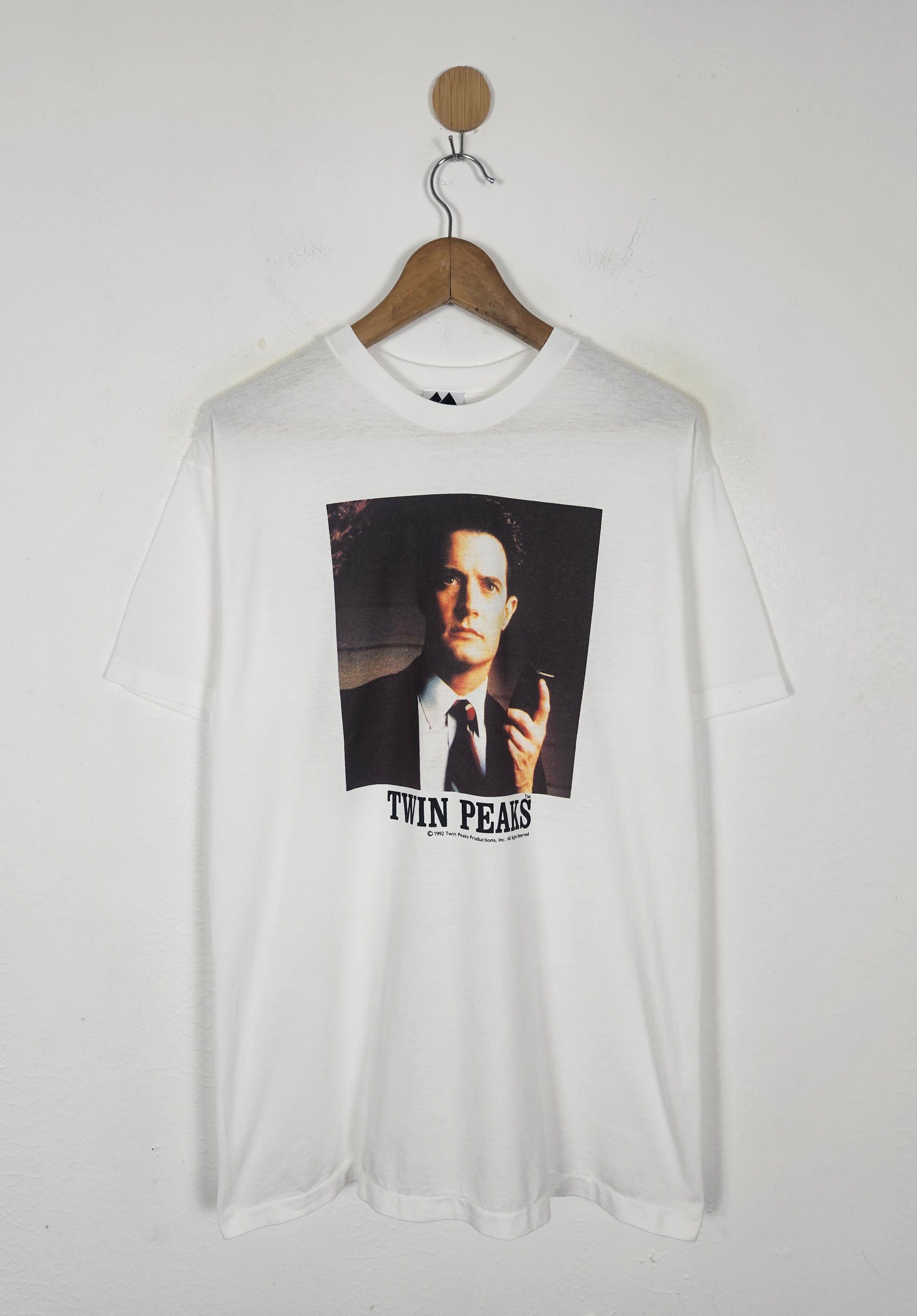 Vintage Vintage Twin Peaks 1992 Horror David Lynch movie tee Size US L / EU 52-54 / 3 - 1 Thumbnail