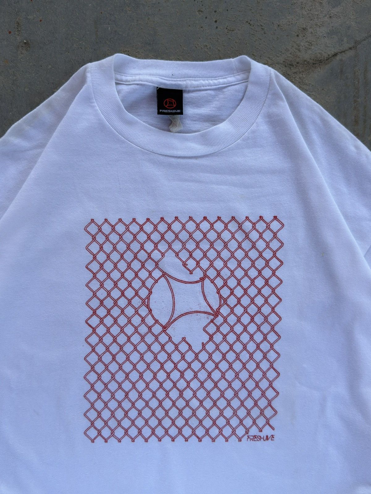 Freshjive Vintage 1990s Freshjive Tshirt Size US XL / EU 56 / 4 - 2 Thumbnail