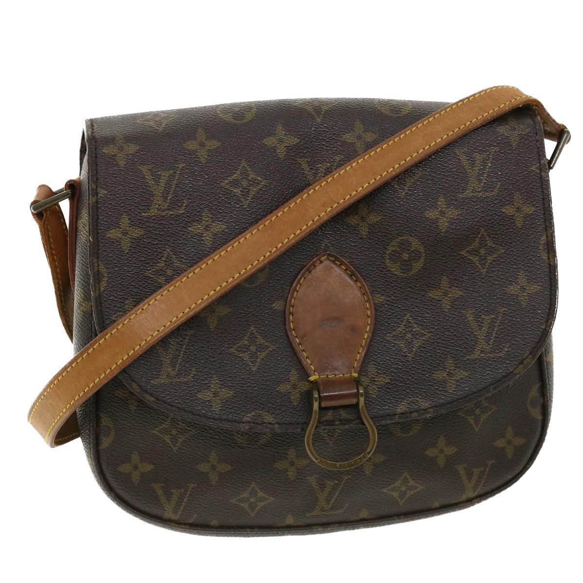 Louis Vuitton LOUIS VUITTON Monogram Saint Cloud GM Shoulder Bag M51242 Size ONE SIZE - 1 Thumbnail
