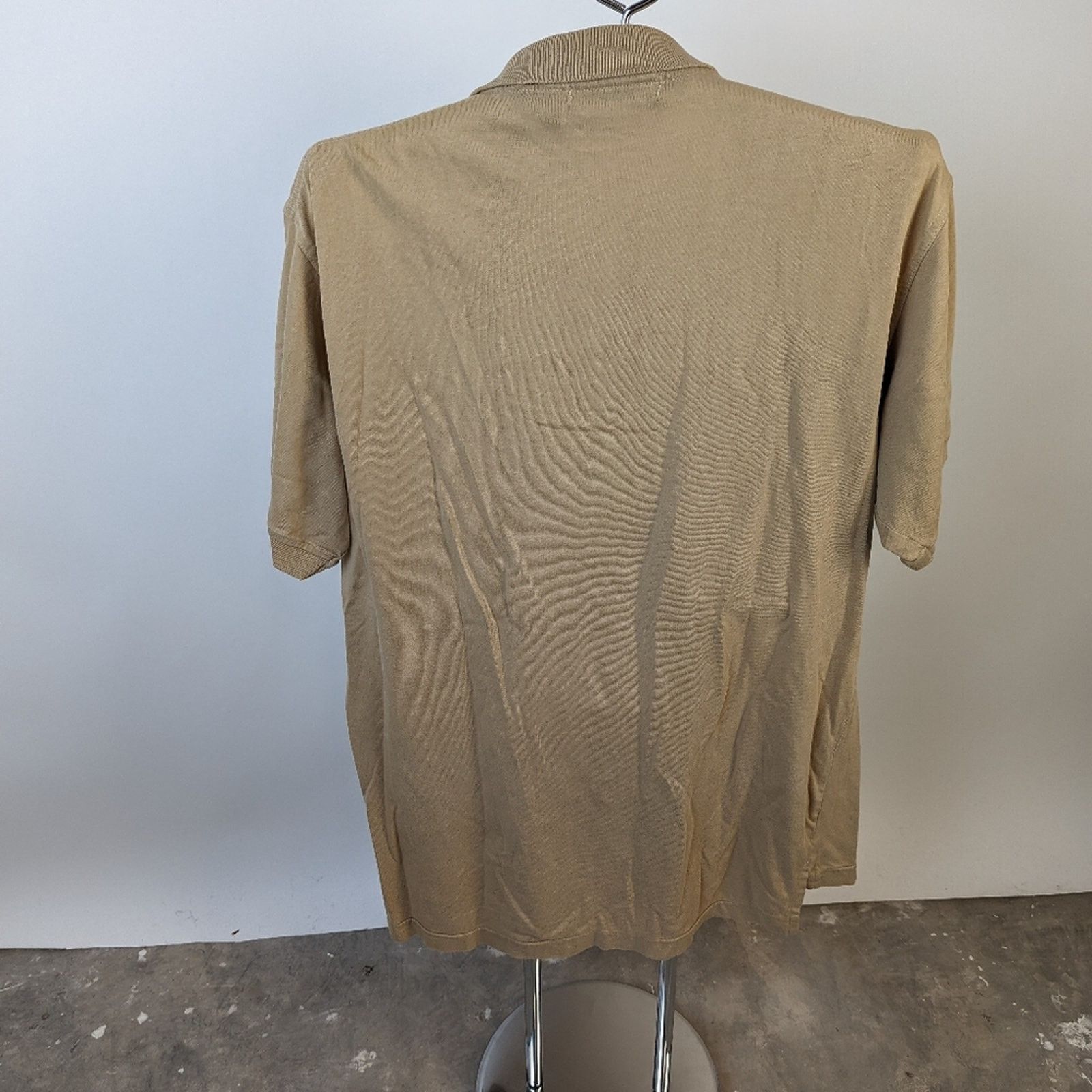 Tommy Hilfiger Vintage Tommy Hilfiger Khaki Polo Shirt - L Size US L / EU 52-54 / 3 - 4 Thumbnail