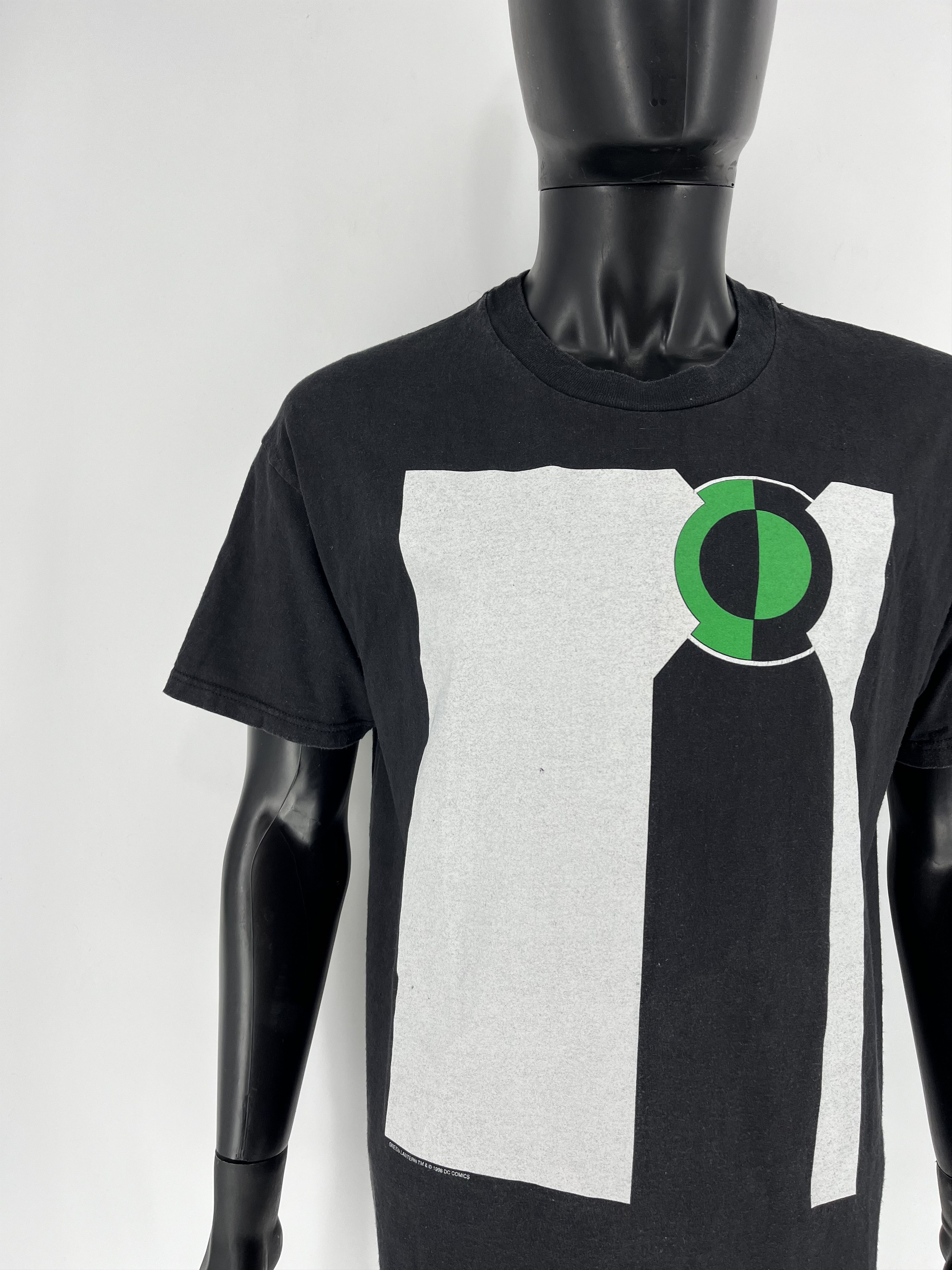 DC Comics Vintage Green Lantern Logo Shirt 1998 Size US L / EU 52-54 / 3 - 6 Thumbnail