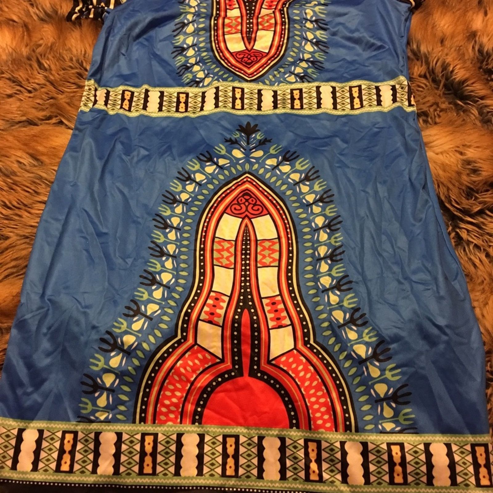 Other Colorful pattern long tunic top dress XL Size XL / US 12-14 / IT 48-50 - 6 Thumbnail