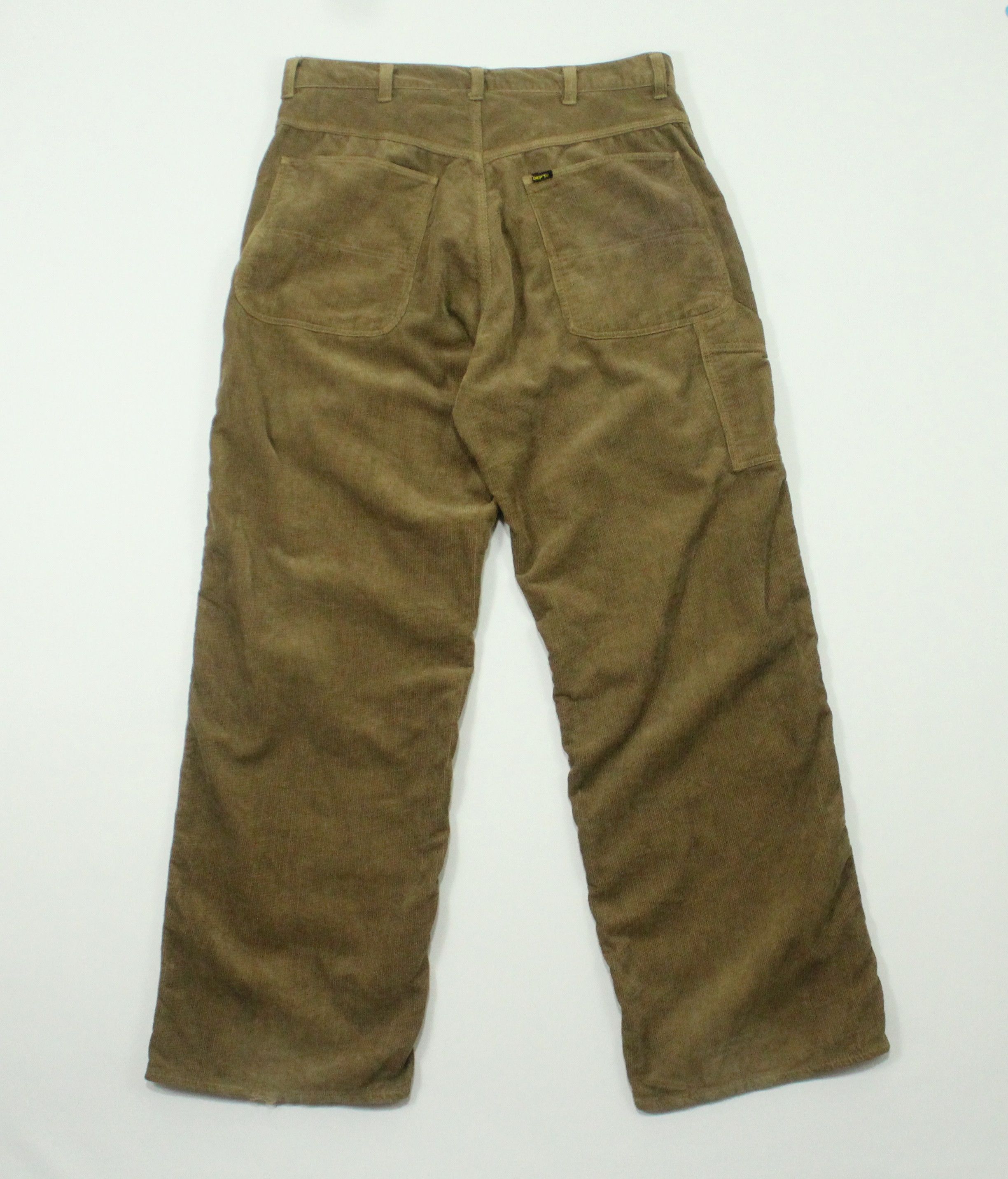 Japanese Brand DEPT. Pants Carpenter Corduroy Made In Japan Size US 32 / EU 48 - 2 Thumbnail