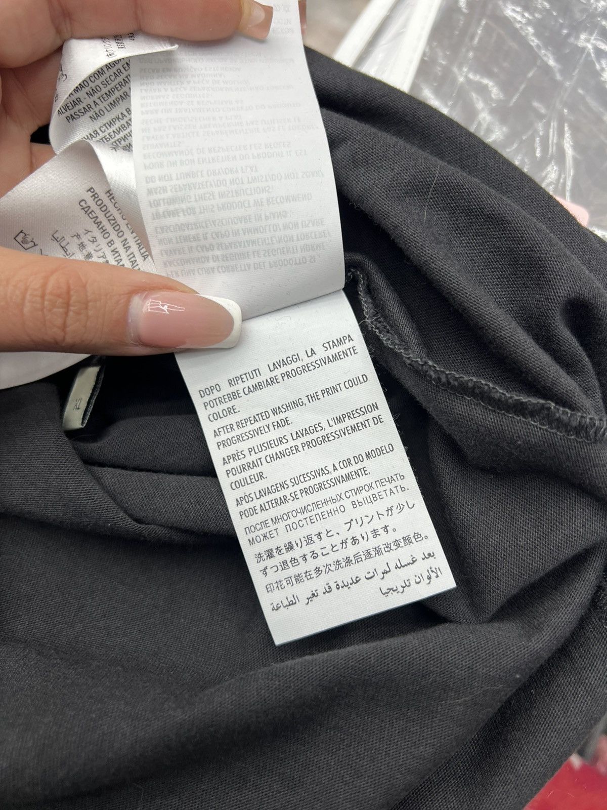 Gucci Gucci Metal Black Tee Size US XL / EU 56 / 4 - 12 Thumbnail