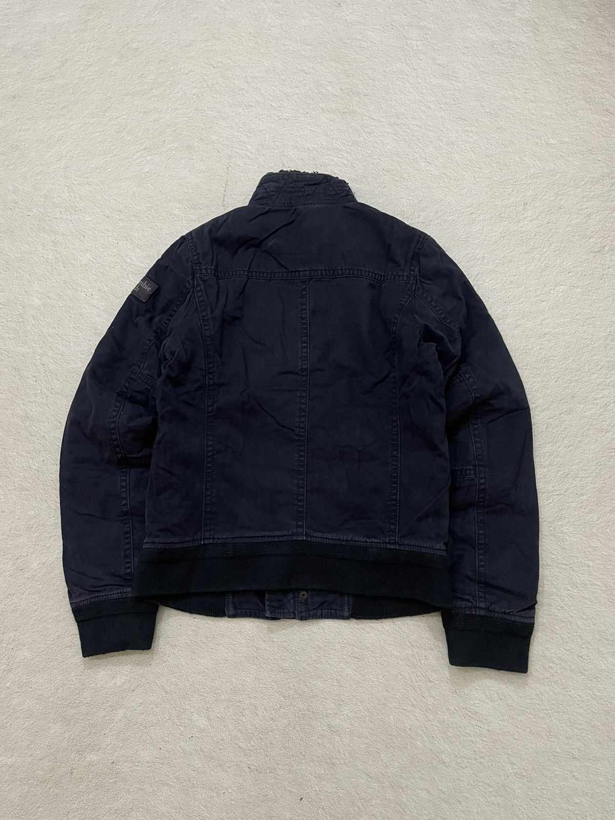 If Six Was Nine 00s Abercrombie Bomber Jacket Faux Fur Collar ifsix LGB GOA Size US L / EU 52-54 / 3 - 8 Thumbnail