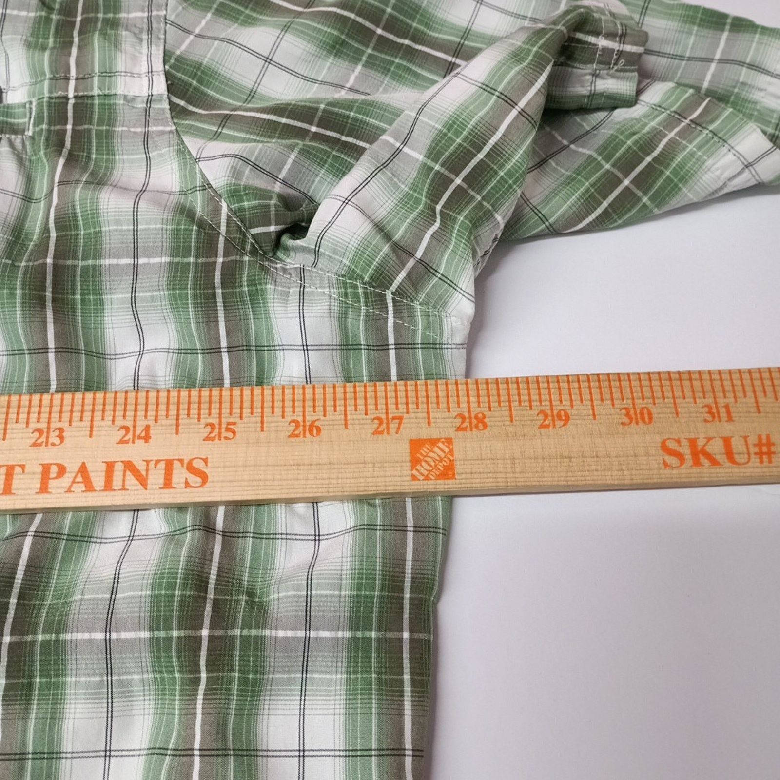 Eddie Bauer Eddie Bauer AV Shirt Men's Size 2XL Button Down Green Check Size US XXL / EU 58 / 5 - 4 Thumbnail