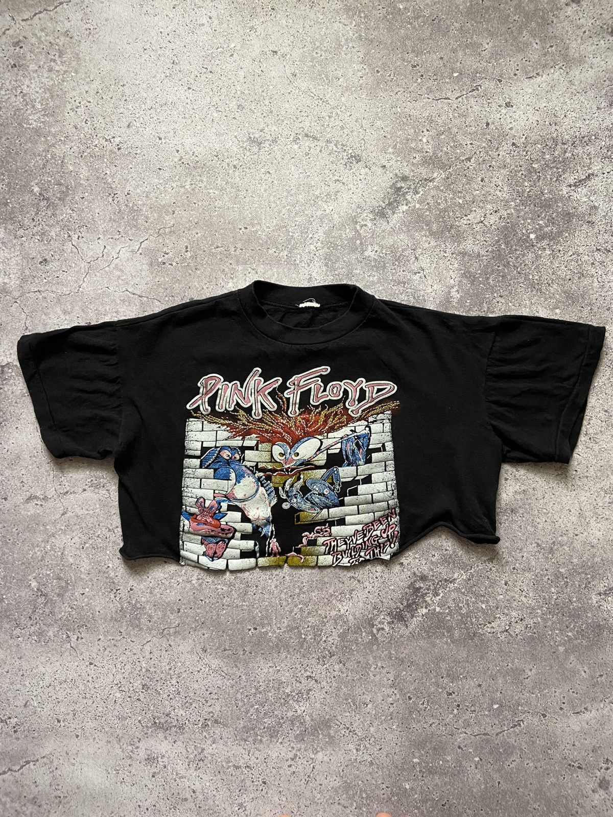 Pink Floyd Vintage 1988 Pink Floyd Cut-Off T-shirt Size US M / EU 48-50 / 2 - 1 Thumbnail