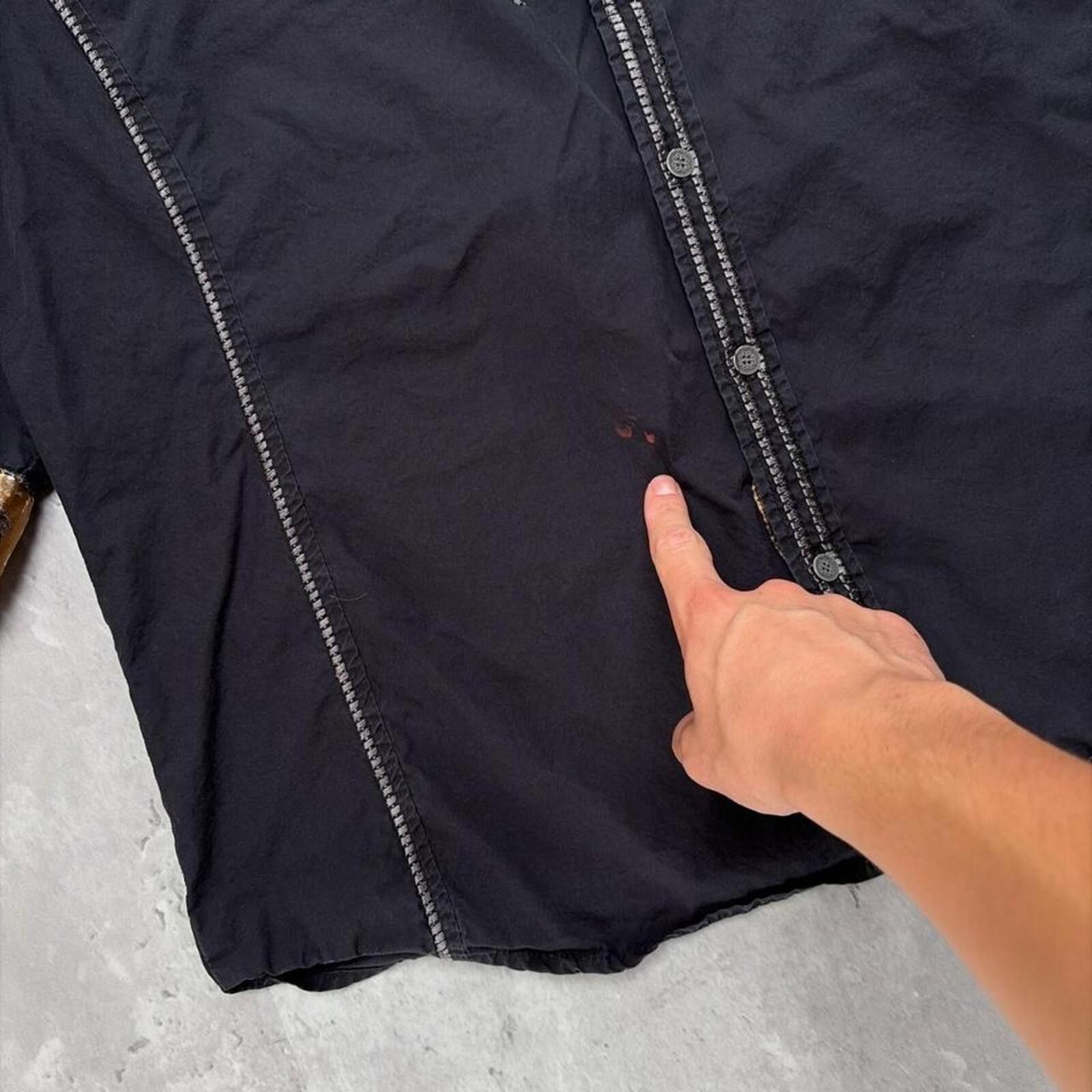 Other Y2K Lamasini Grunge Gothic Cross 3/4 Sleeve Button Up Shirt Size US XL / EU 56 / 4 - 4 Thumbnail
