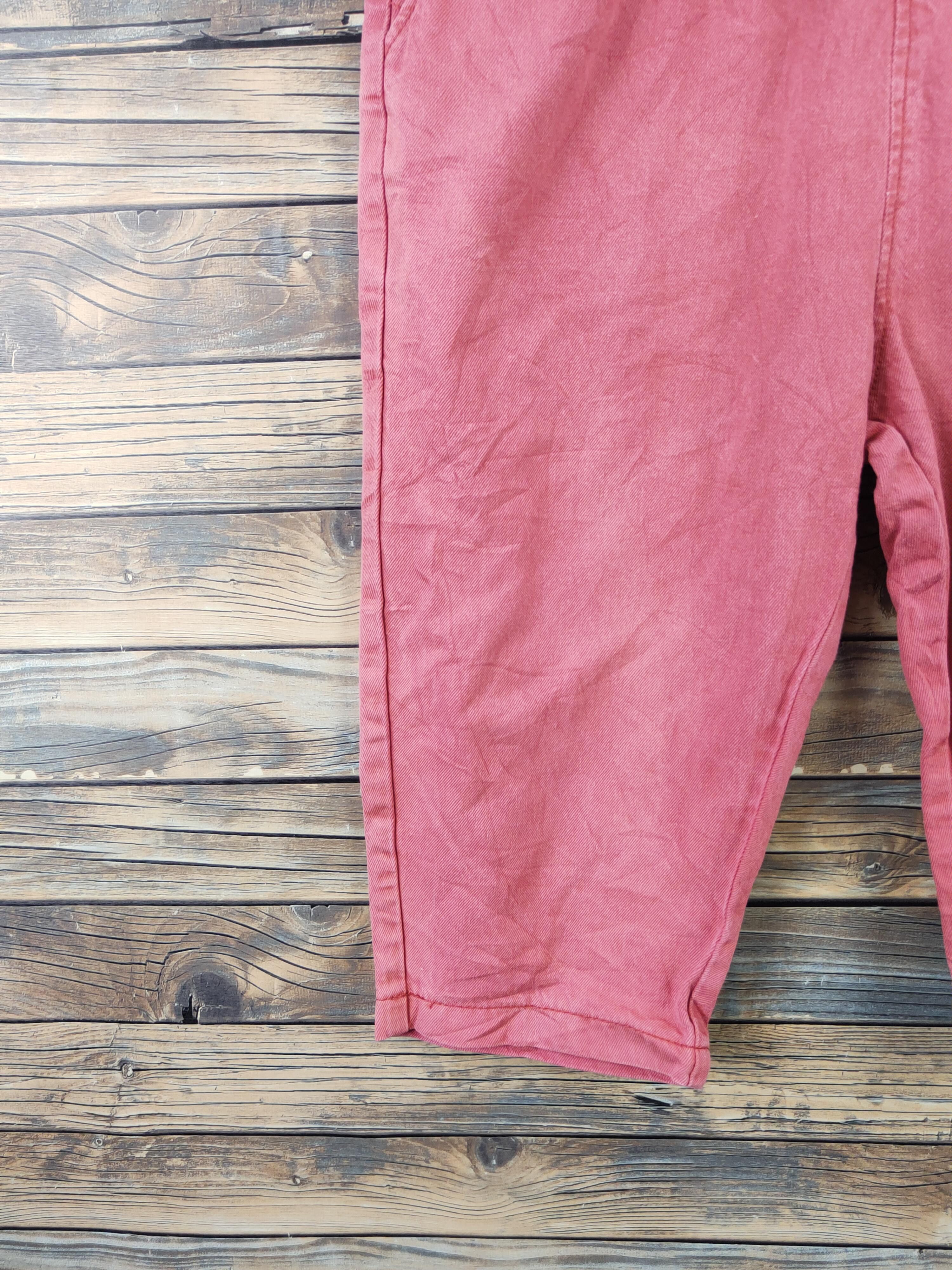 Japanese Brand × Vintage Avant Garde Fashion by Japanese Brand Peach Jumpsuits Size 35" - 6 Thumbnail