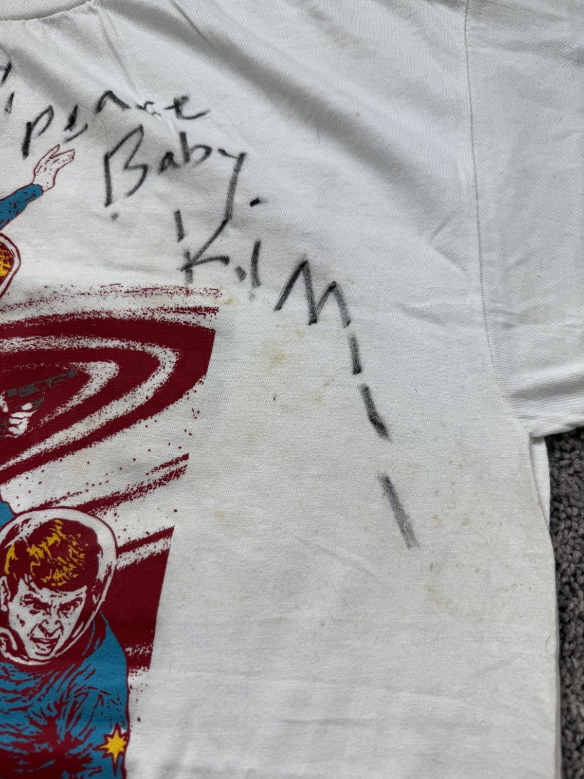 Band Tees × Vintage Vintage 1992 Sonic Youth Hysteric Glamour Astronauts Tshirt Size US XL / EU 56 / 4 - 4 Thumbnail
