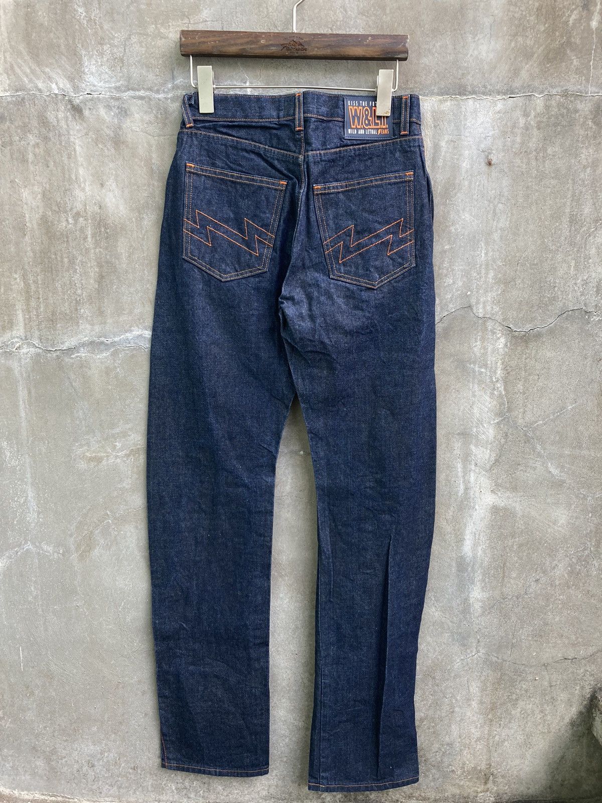 W&LT Banana Cut Denim Jeans Size US 28 / EU 44 - 5 Thumbnail