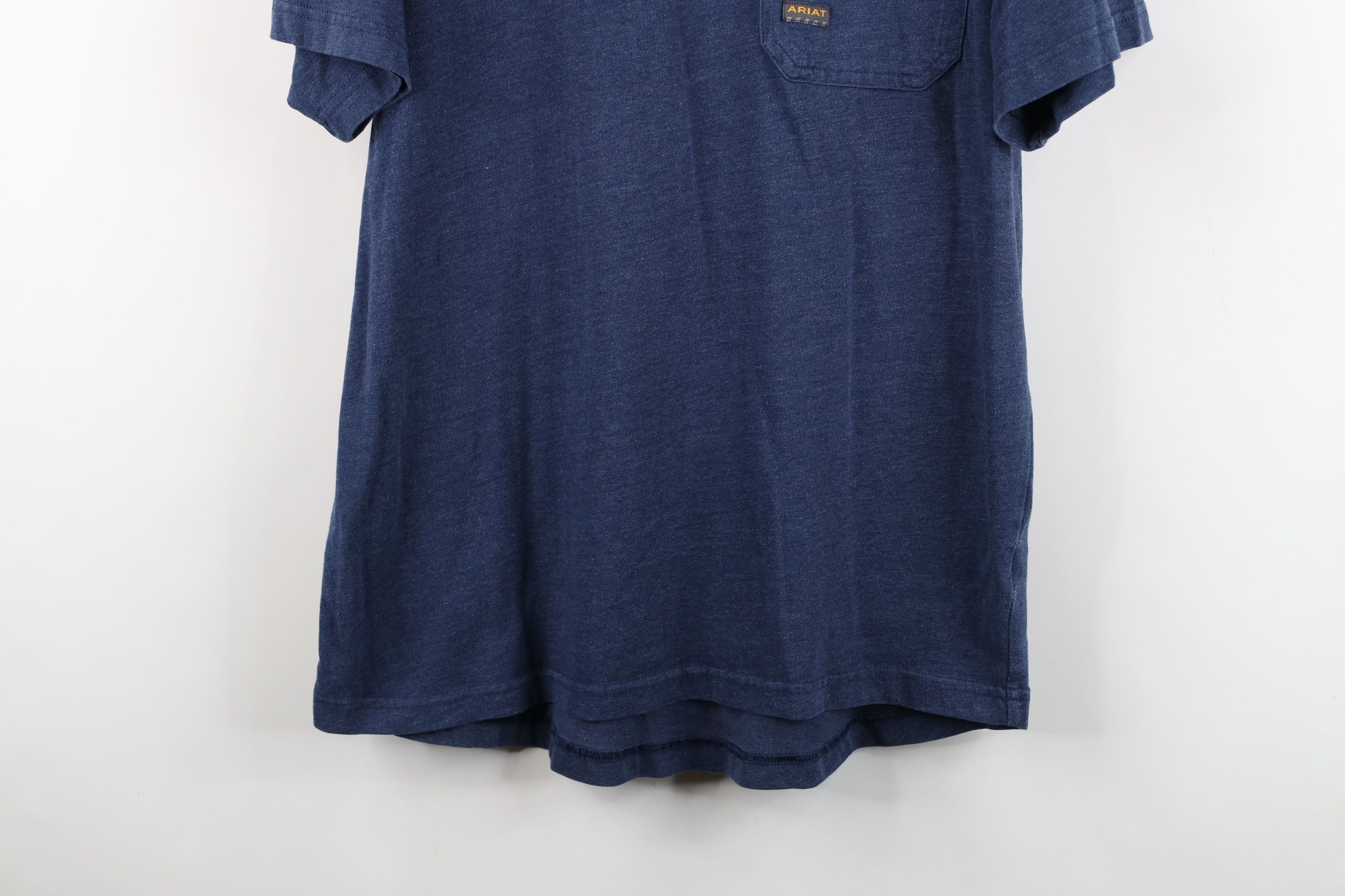 Ariat Ariat Rebar Workwear Short Sleeve Pocket T-Shirt Blue Size US M / EU 48-50 / 2 - 3 Thumbnail