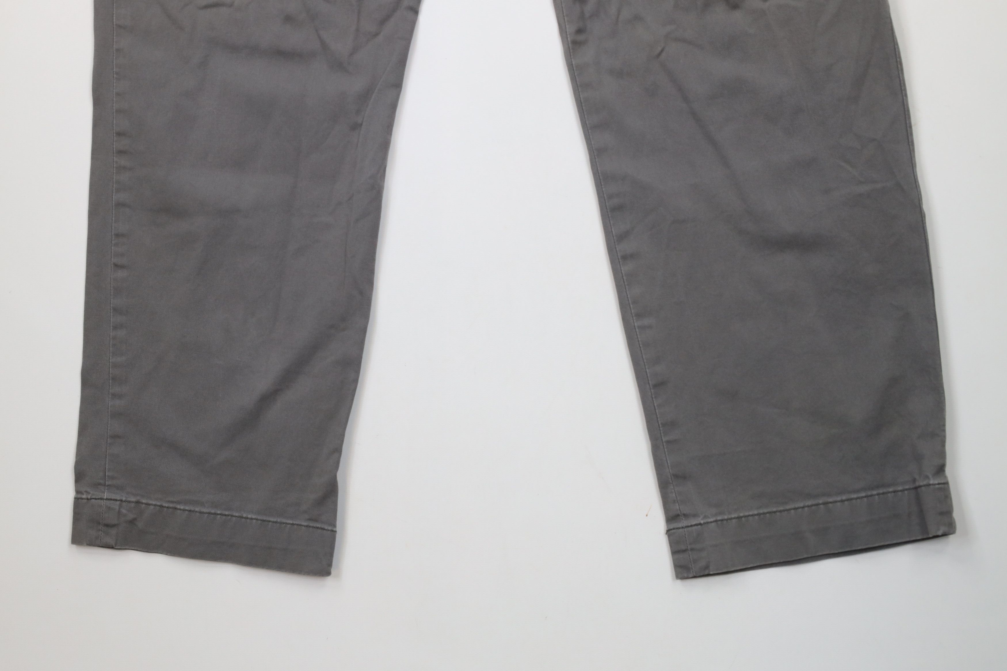Ralph Lauren × Vintage Vintage Y2K Ralph Lauren Wide Leg Stretch Chino Pants Gray Size US 38 / EU 54 - 3 Thumbnail