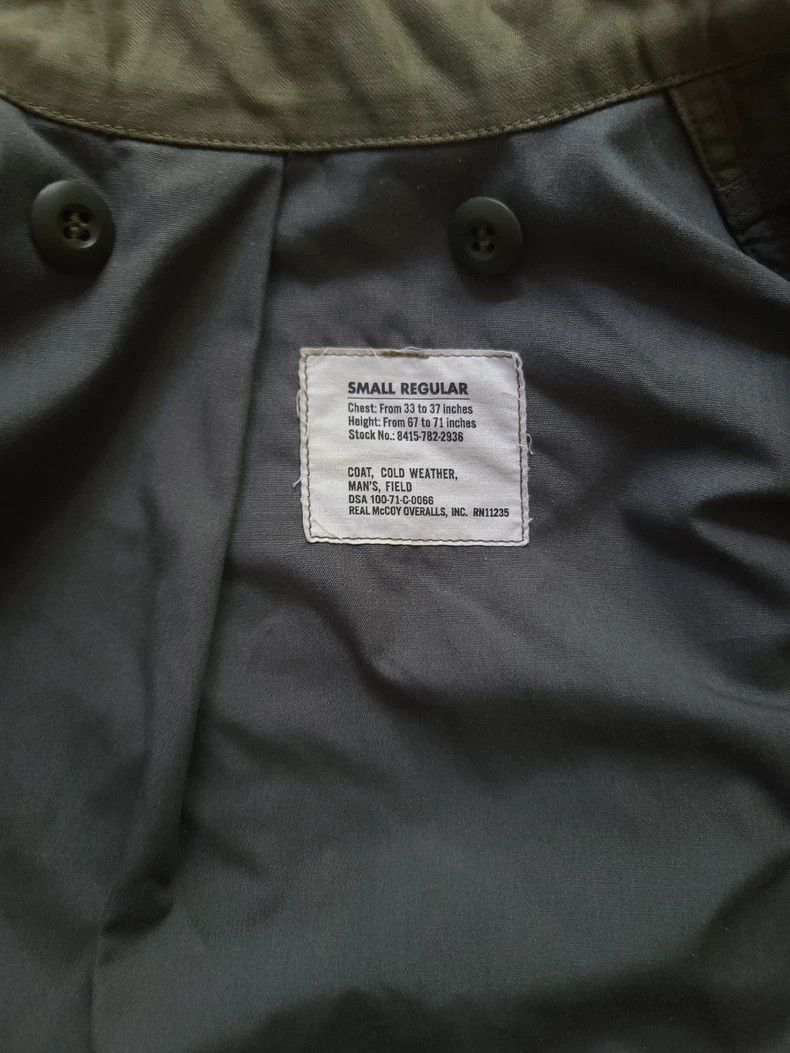 The Real McCoy's THE REAL McCOY'S Taxi Driver M-65 Jacket 2504-Nextarrow Size US M / EU 48-50 / 2 - 9 Thumbnail