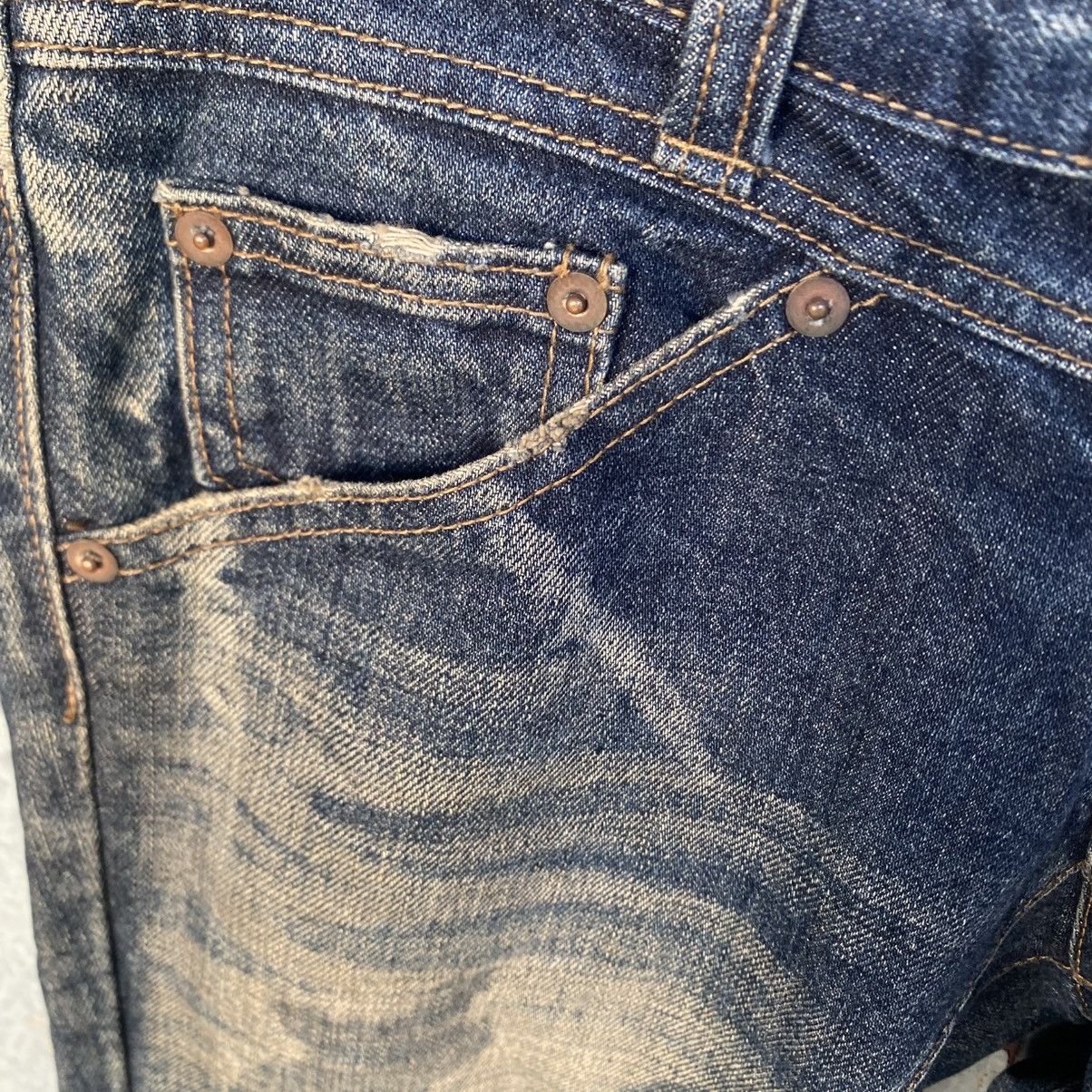 JACKROSE ‼️LAST DROP‼️Jackrose Low-rise Distressed Whisker Flared Denim Size US 31 - 16 Thumbnail
