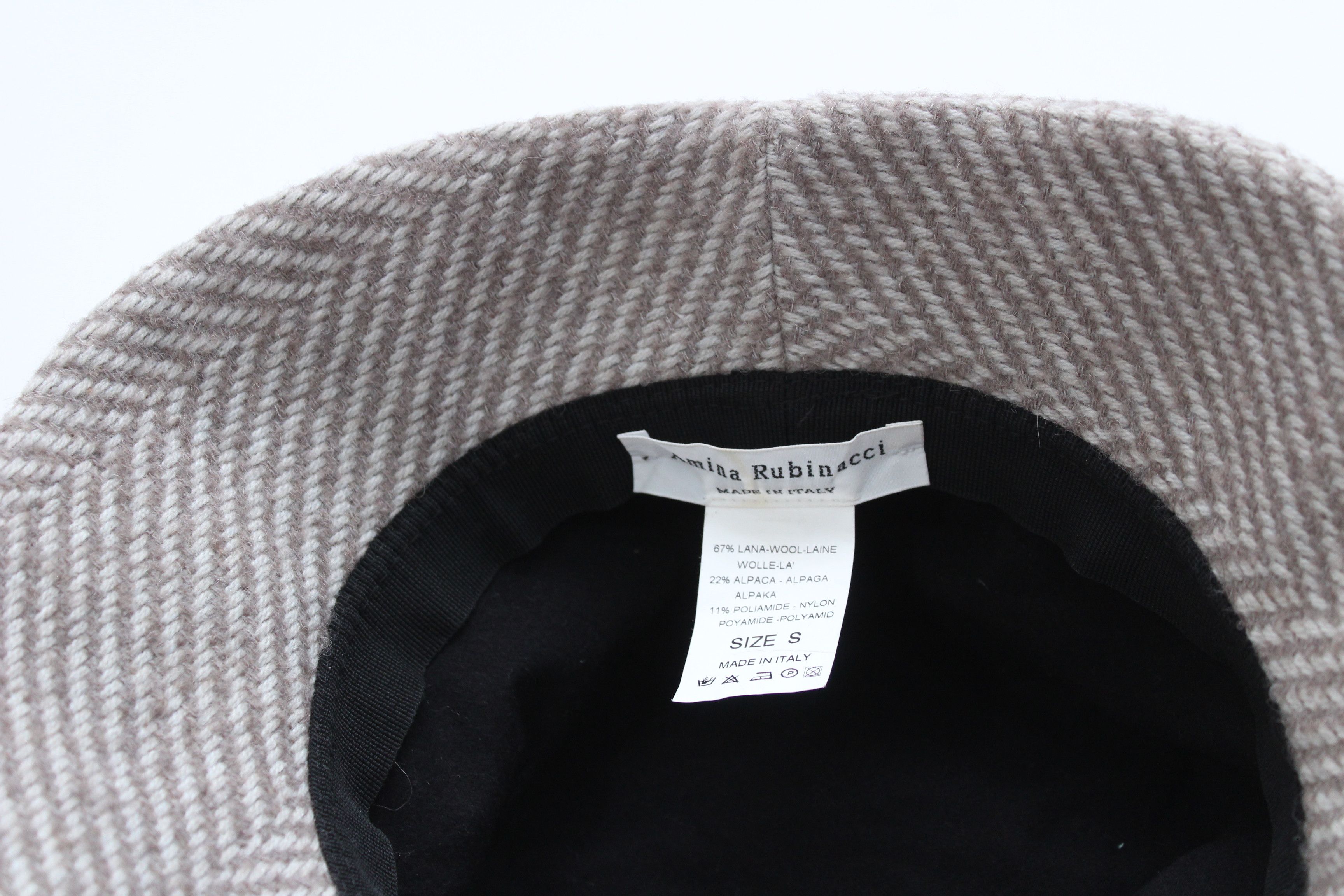 Amina Rubinacci Amina Rubinacci Bucket Hat Alpaca Wool Made In Italy Rare Size ONE SIZE - 18 Thumbnail
