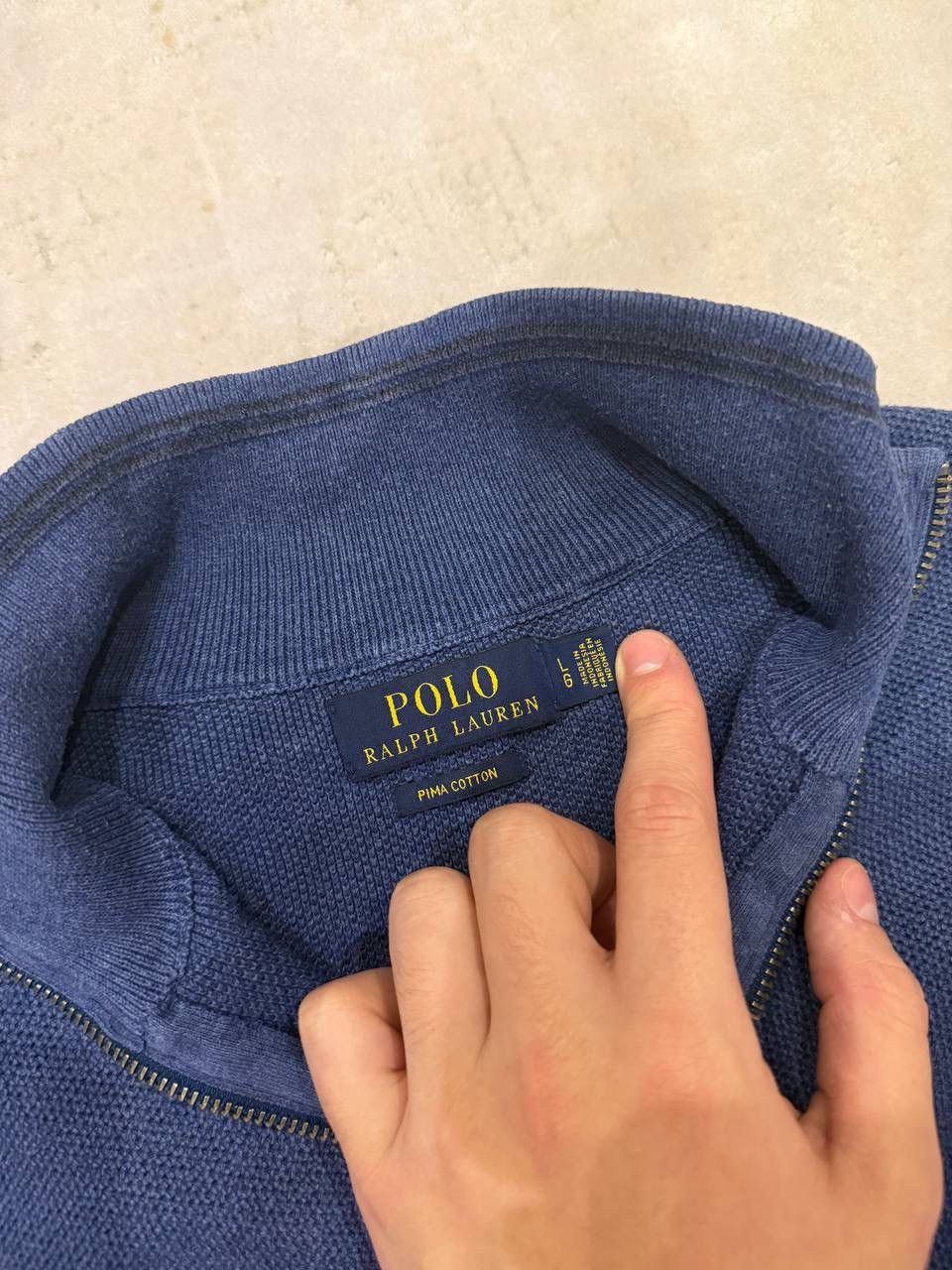Polo Ralph Lauren Vintage Polo Ralph Lauren 1/4 Zip Sweater Old Money Size US L / EU 52-54 / 3 - 4 Thumbnail