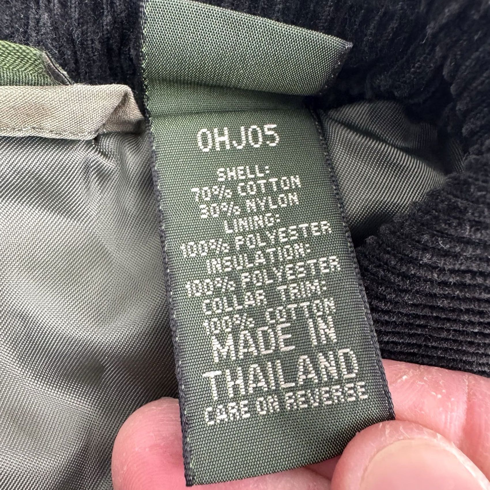 Vintage LL Bean Quilted Thermore Barn Jacket Corduroy Collar Snap Up Womens Small Green Quilted Jacket Womens Small Size S / US 4 / IT 40 - 6 Thumbnail