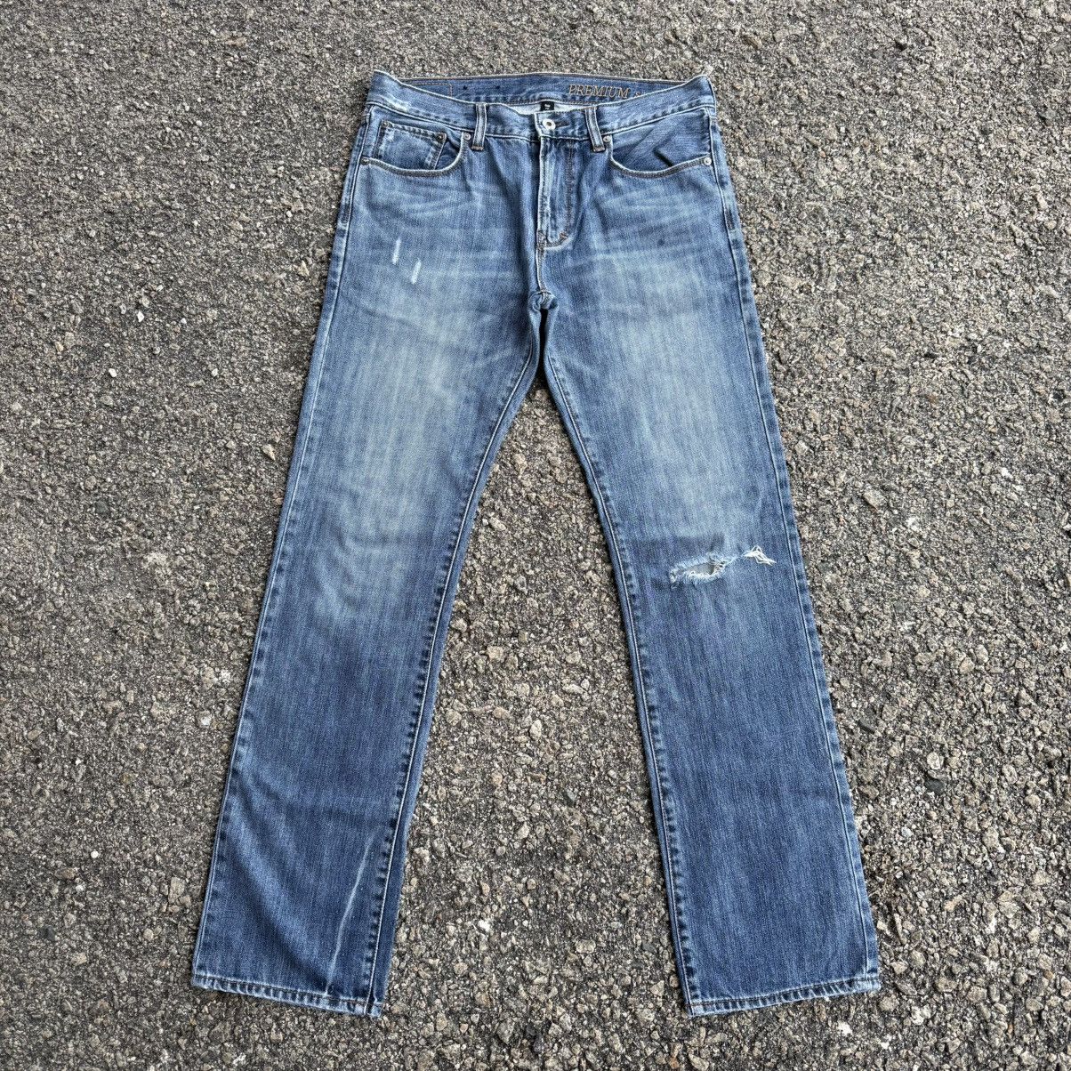 Gap VINTAGE GAP DENIM FADED RIPPEP JEAN PANTS Size US 32 / EU 48 - 1 Thumbnail