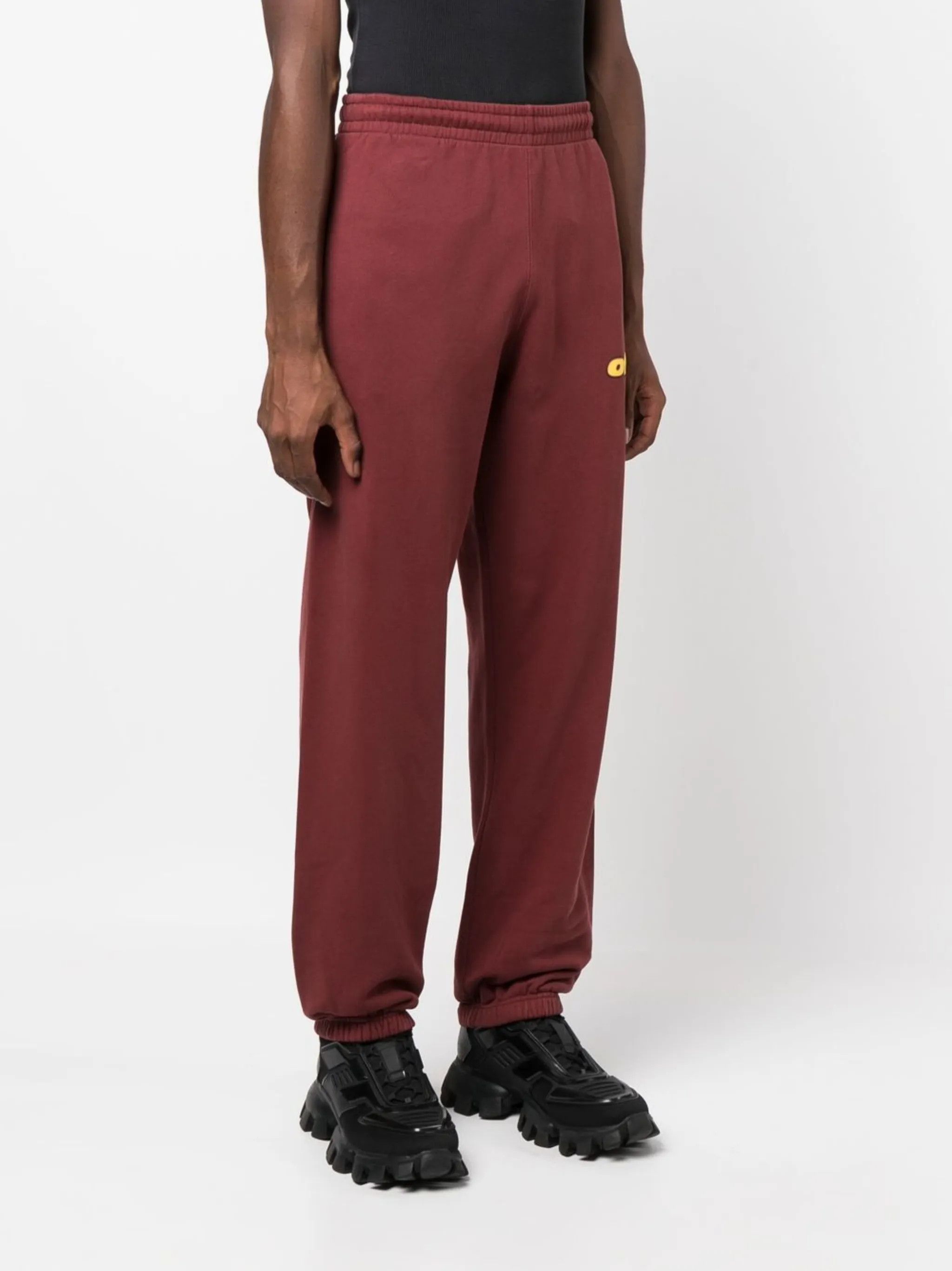 Off-White o1gr1nt0425 Thunder Stable Slim Sweatpants & Joggers Barolo Size US 32 / EU 48 - 4 Thumbnail