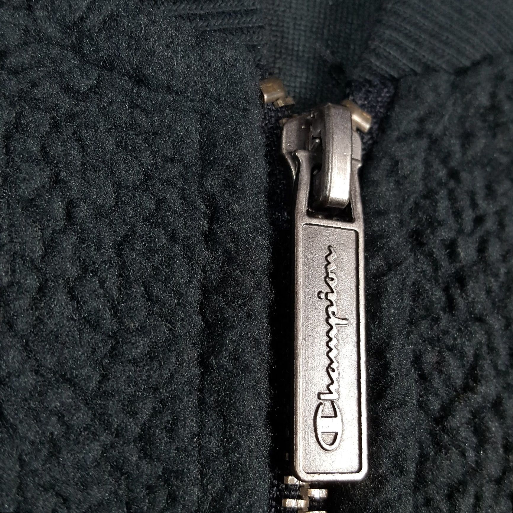 Champion VINTAGE Champion Gray Fleece Bomber Jacket Men's XL Full Zip Retro 90s College Y2K Size US XL / EU 56 / 4 - 5 Thumbnail