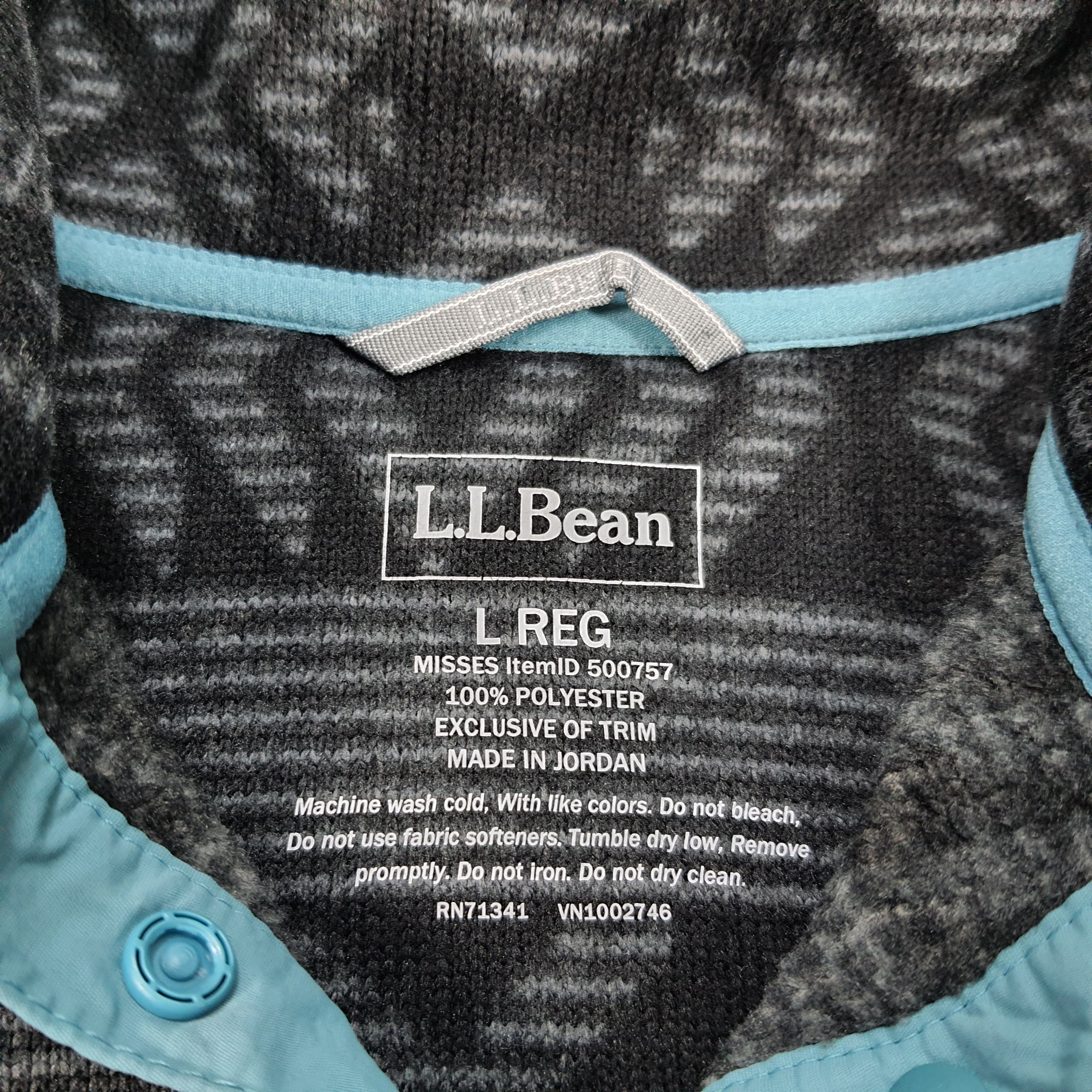 L.L. Bean × Vintage Vintage L.L. Beans Outerwear Button Up Winter Sweatshirt Size US M / EU 48-50 / 2 - 5 Thumbnail