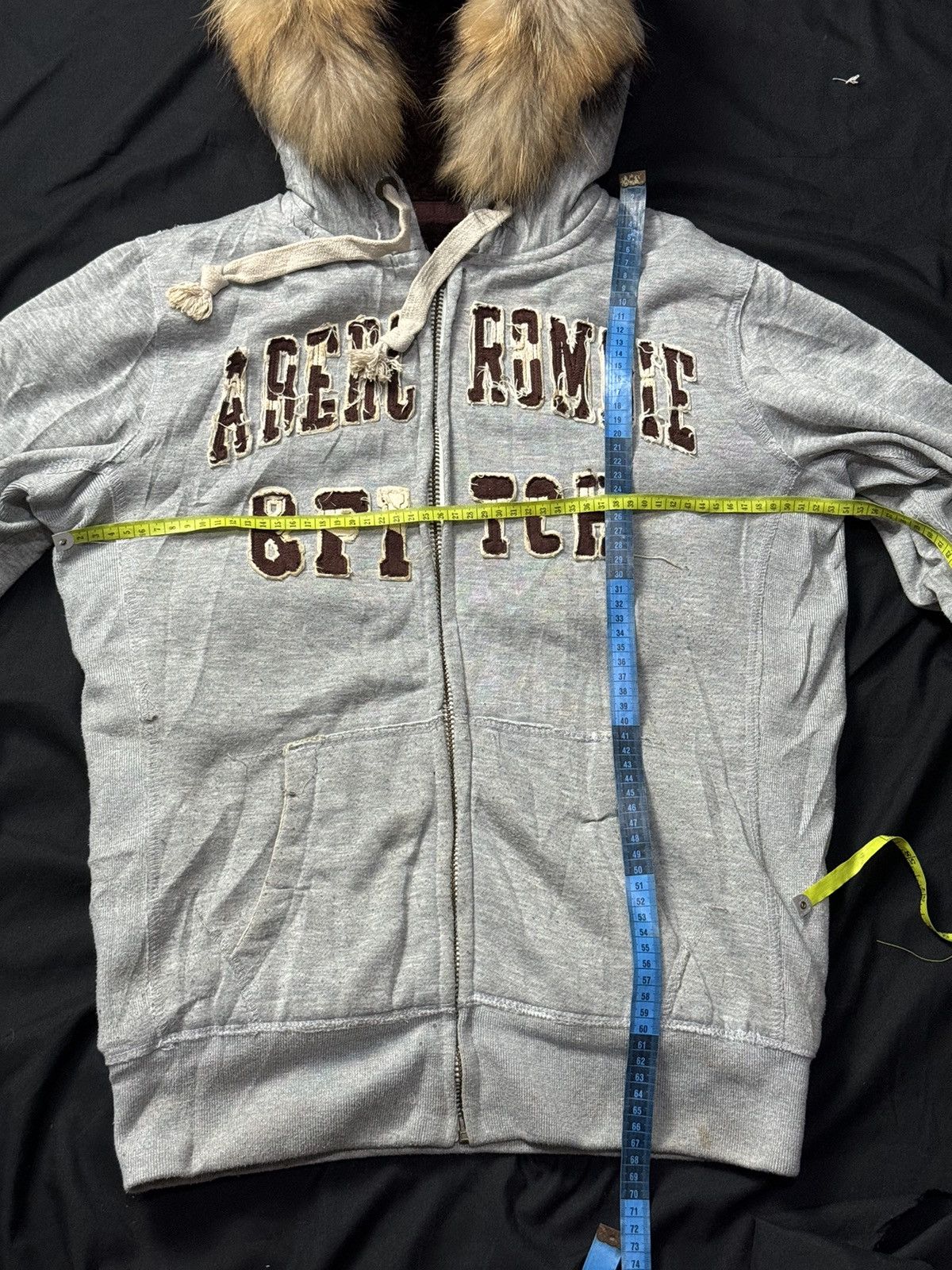 If Six Was Nine Faux Fur Abercrombie Wolf Waf Jacket Hoodie Size US M / EU 48-50 / 2 - 8 Thumbnail